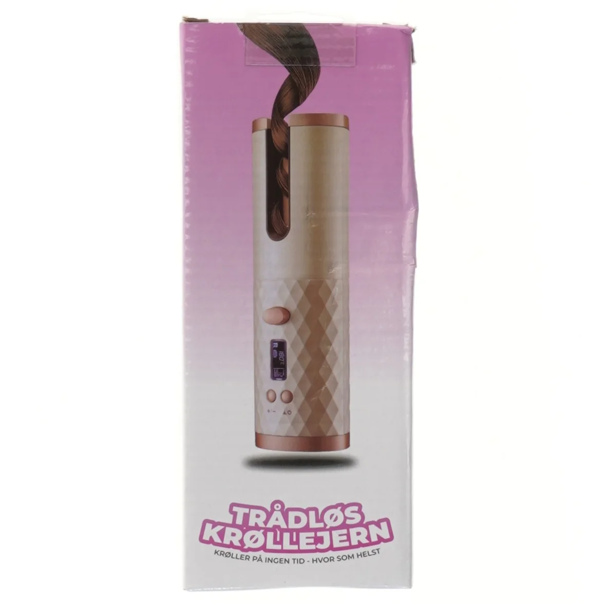 Trådløs krøllejern (str. 19,5x6 cm)