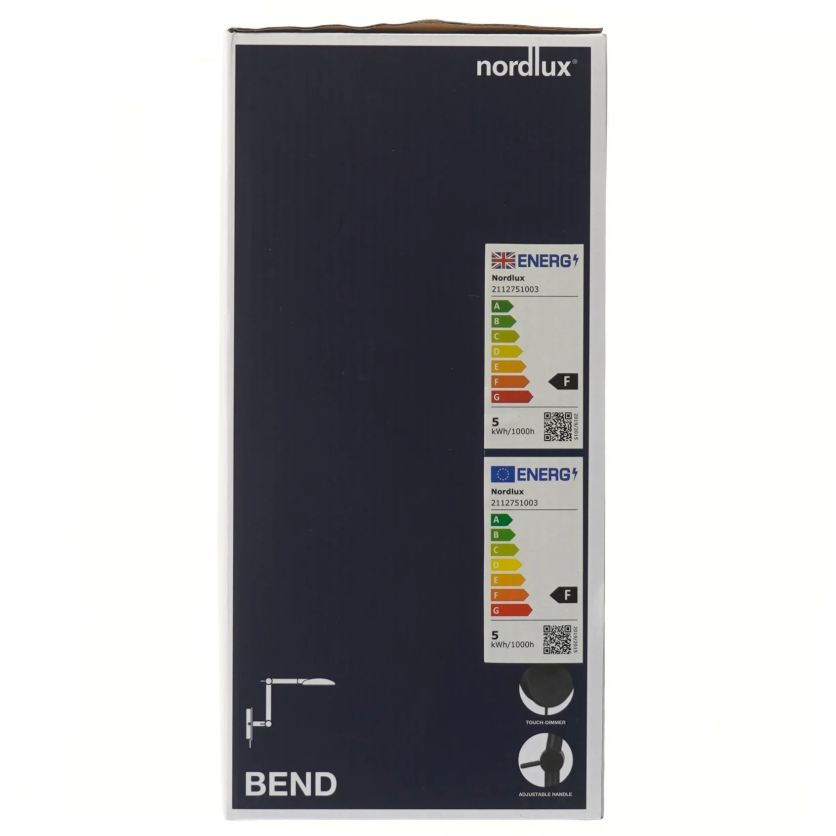 Nordlux Bend LED væglampe fra Nordlux (str. 21,1x31,7 cm)