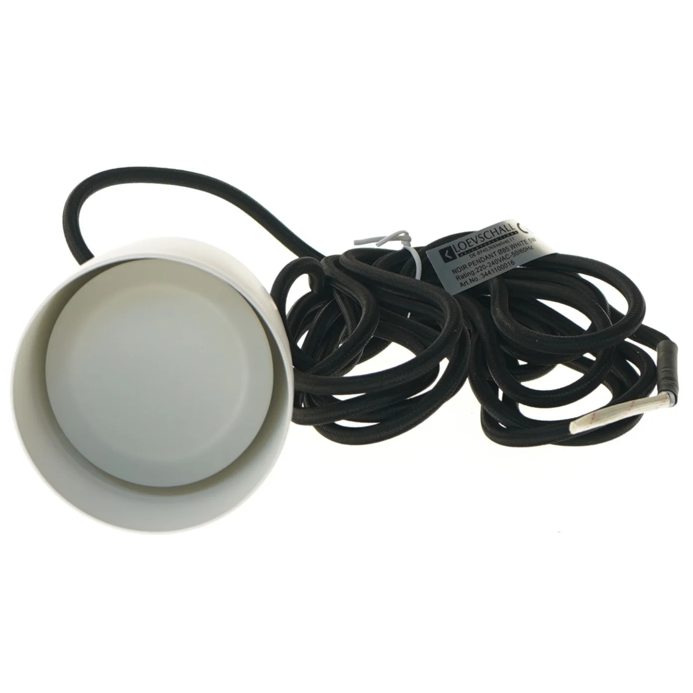 Loevschall Noir pendellampe (str. Ø 8,5 cm)