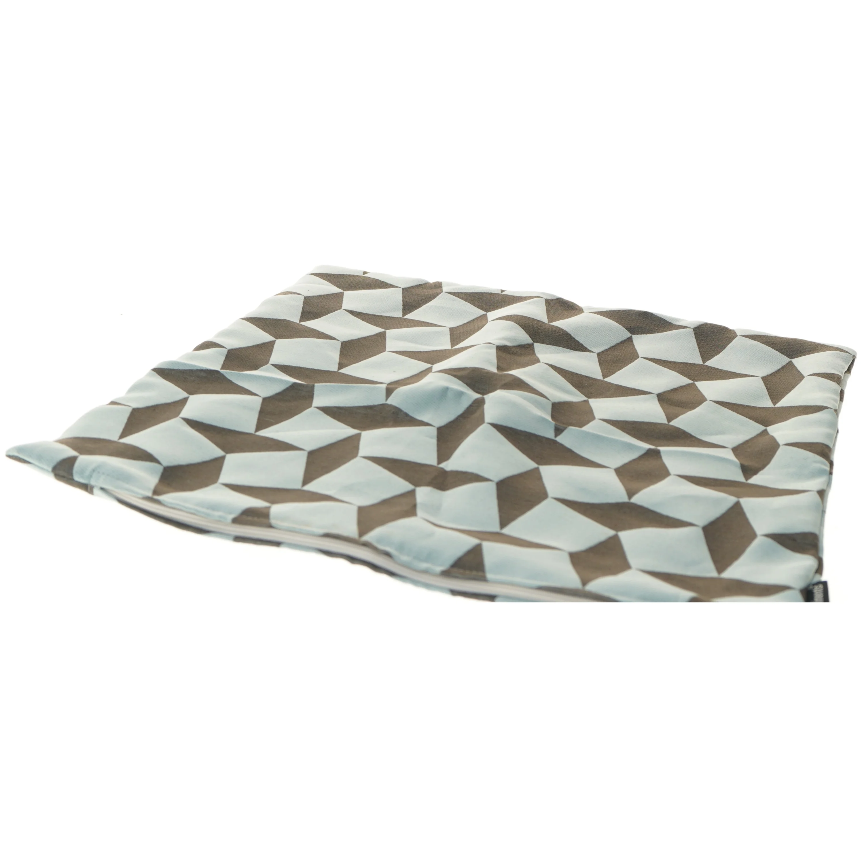 Sæt af pudebetræk med geometrisk mønster fra Compliments (str. 44x43 cm)