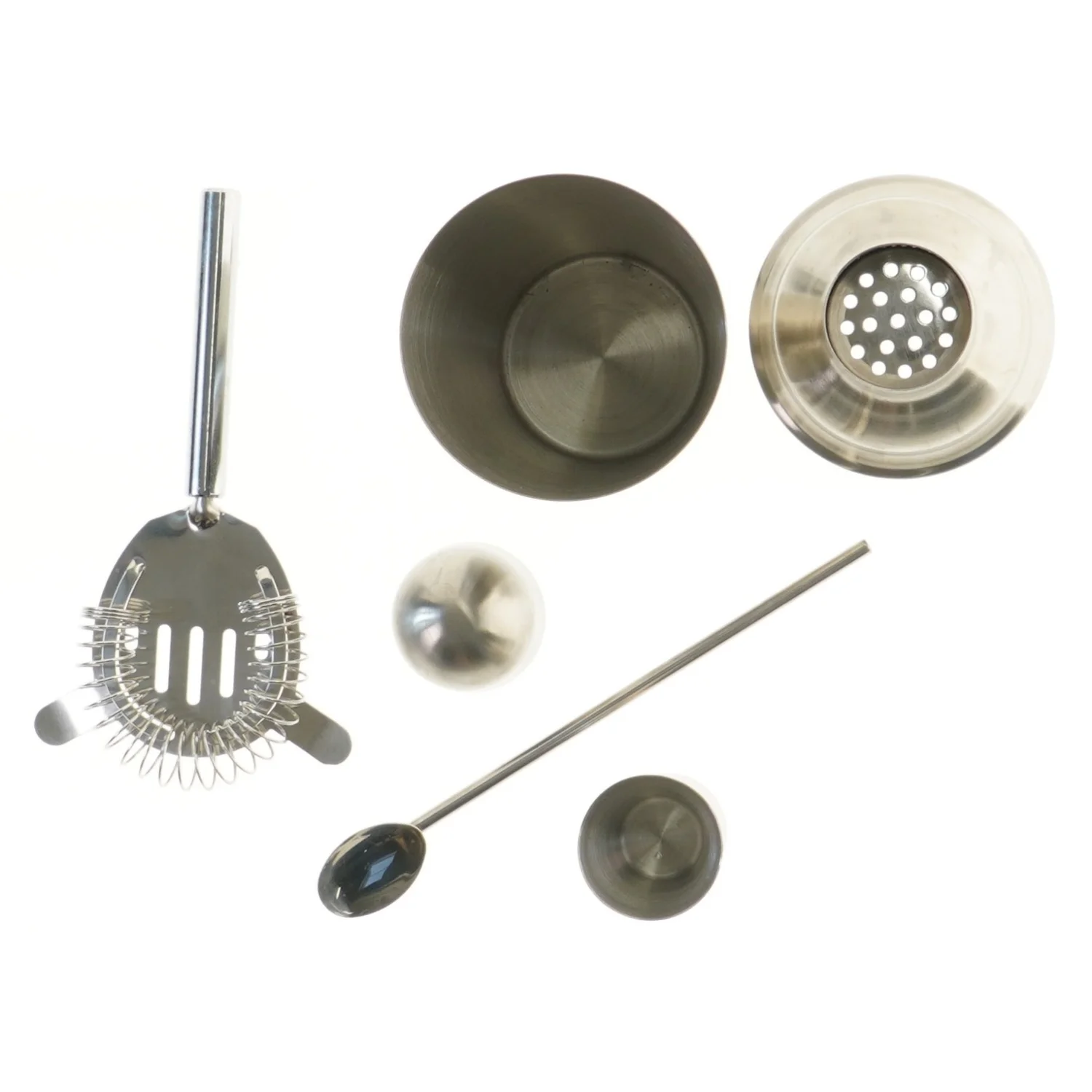 Cocktail shaker sæt (str. 19,5 cm)