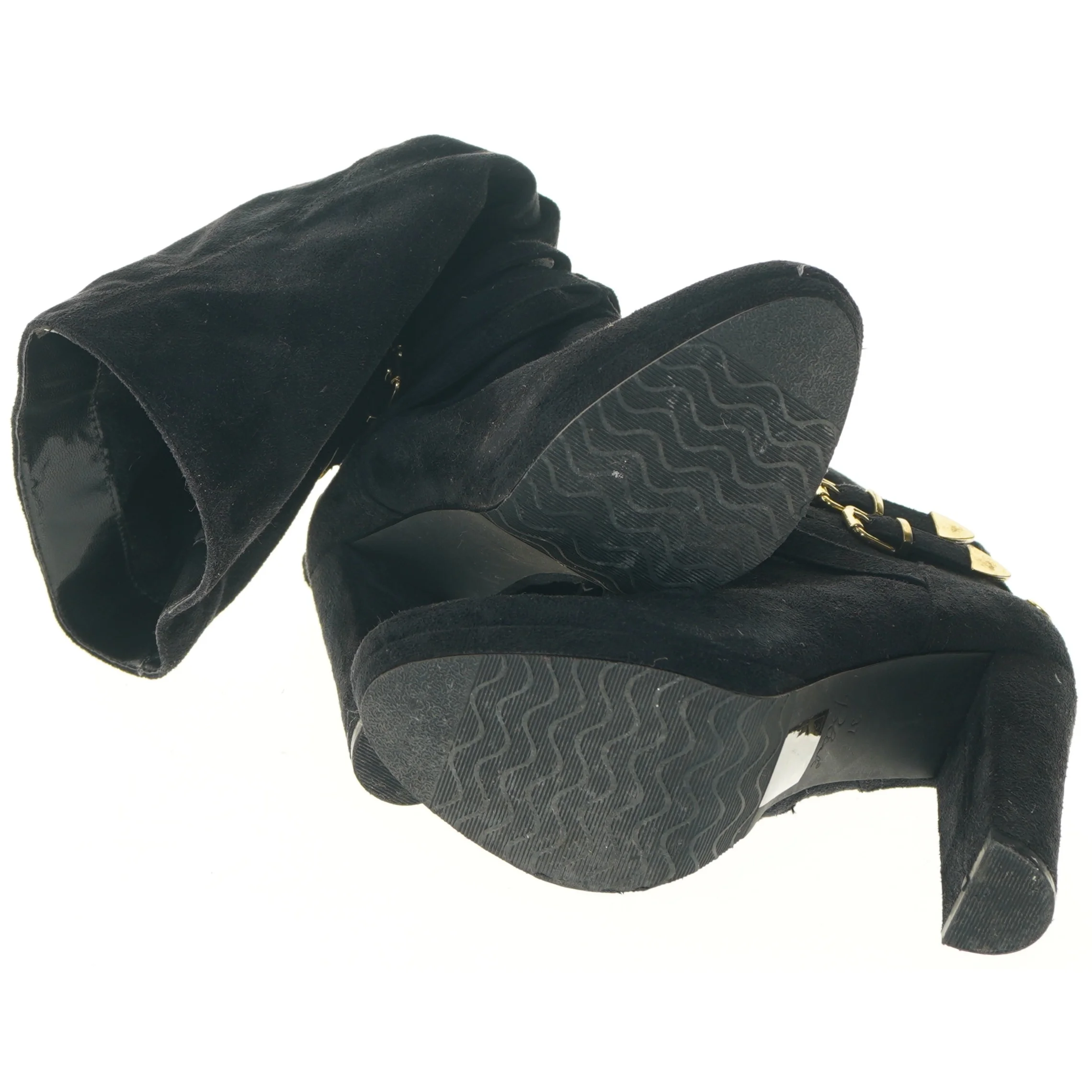 Sort støvler med hæl fra Blink (str. 37 )