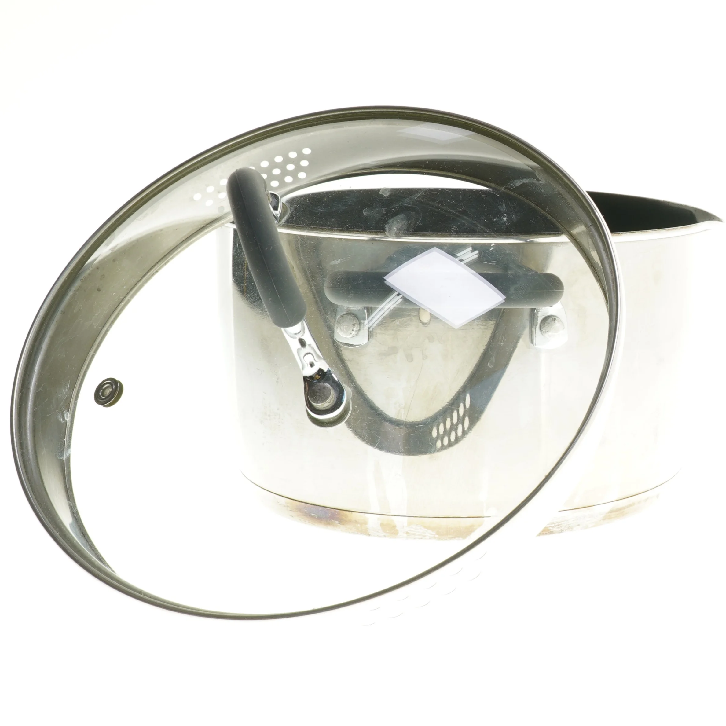 Stor gryde med låg fra Cookware (str. Ø 22 cm)