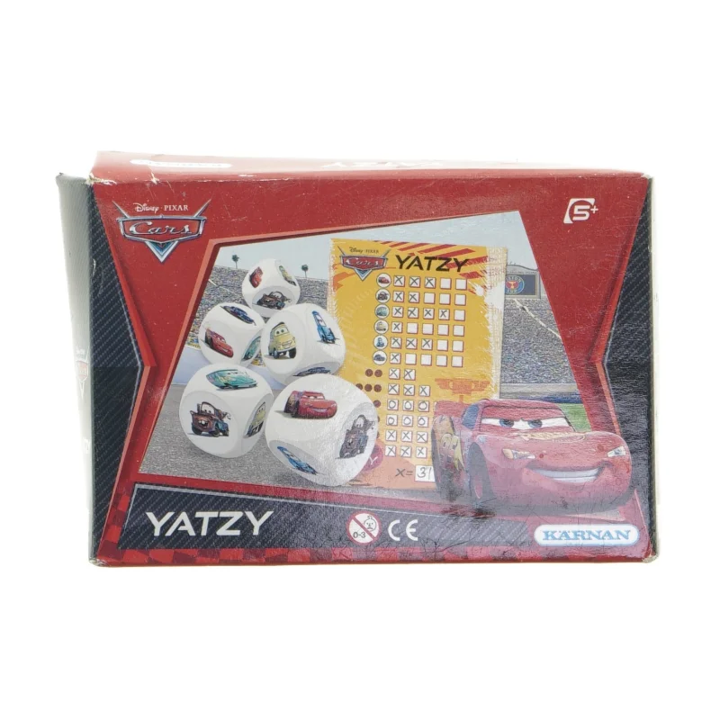 Yatzy spil, Disney Cars tema (str. 16 x 11 cm)