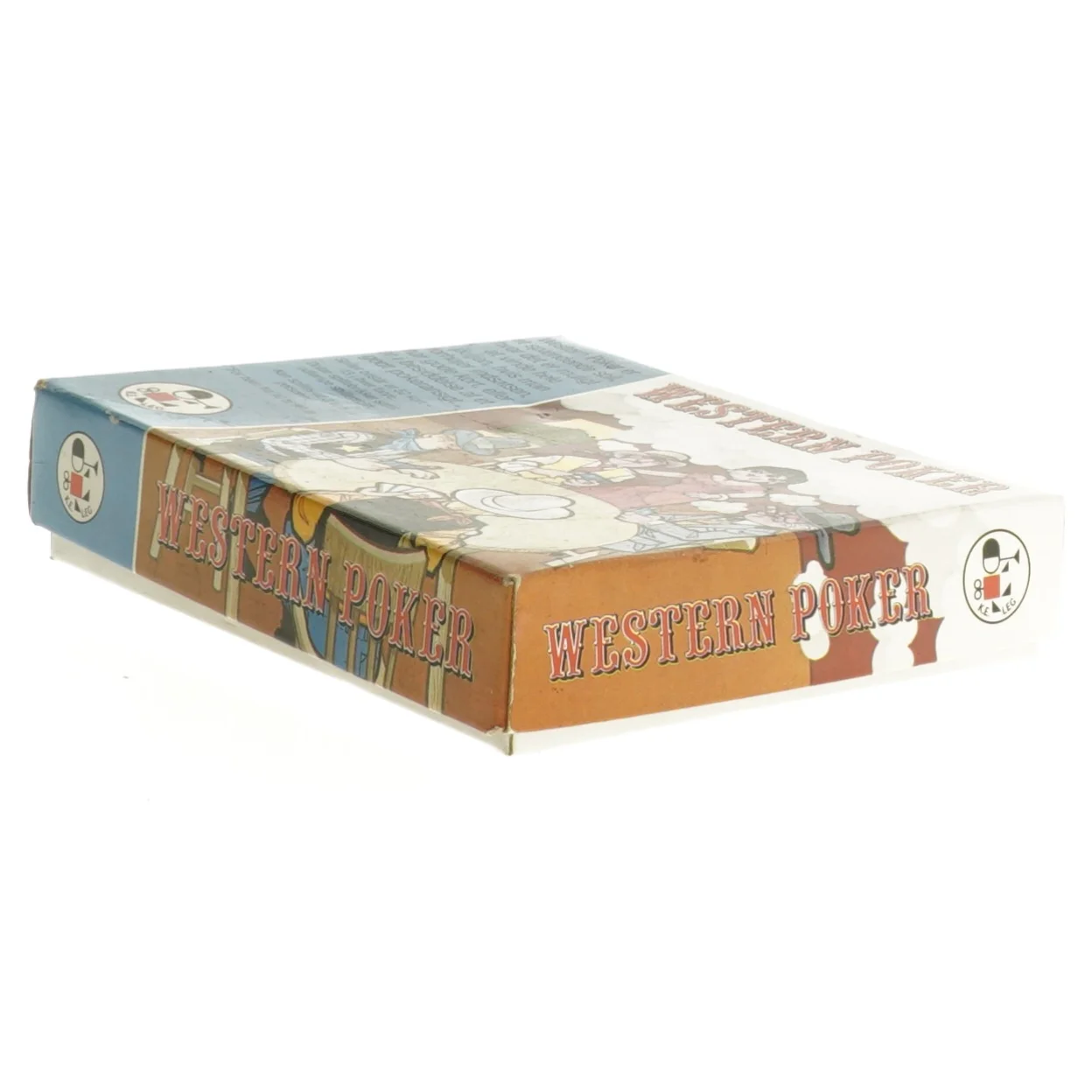 Western Poker spillekort (str. 13 x 10 cm)