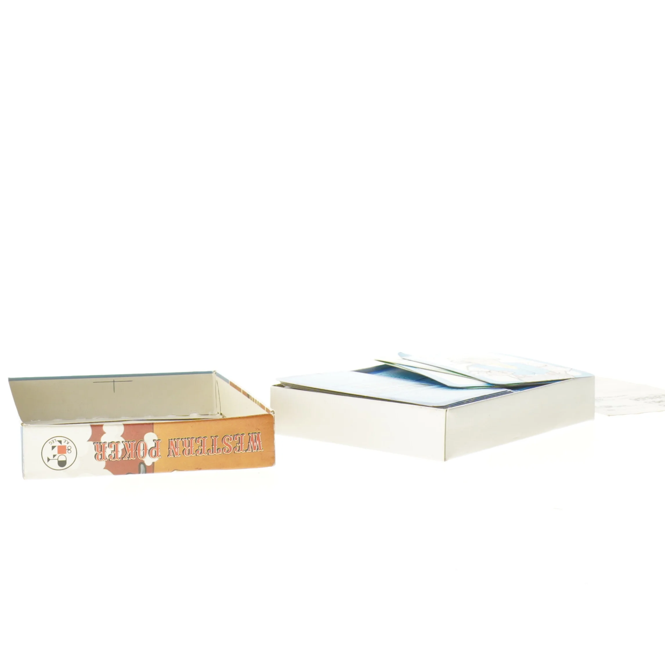 Western Poker spillekort (str. 13 x 10 cm)