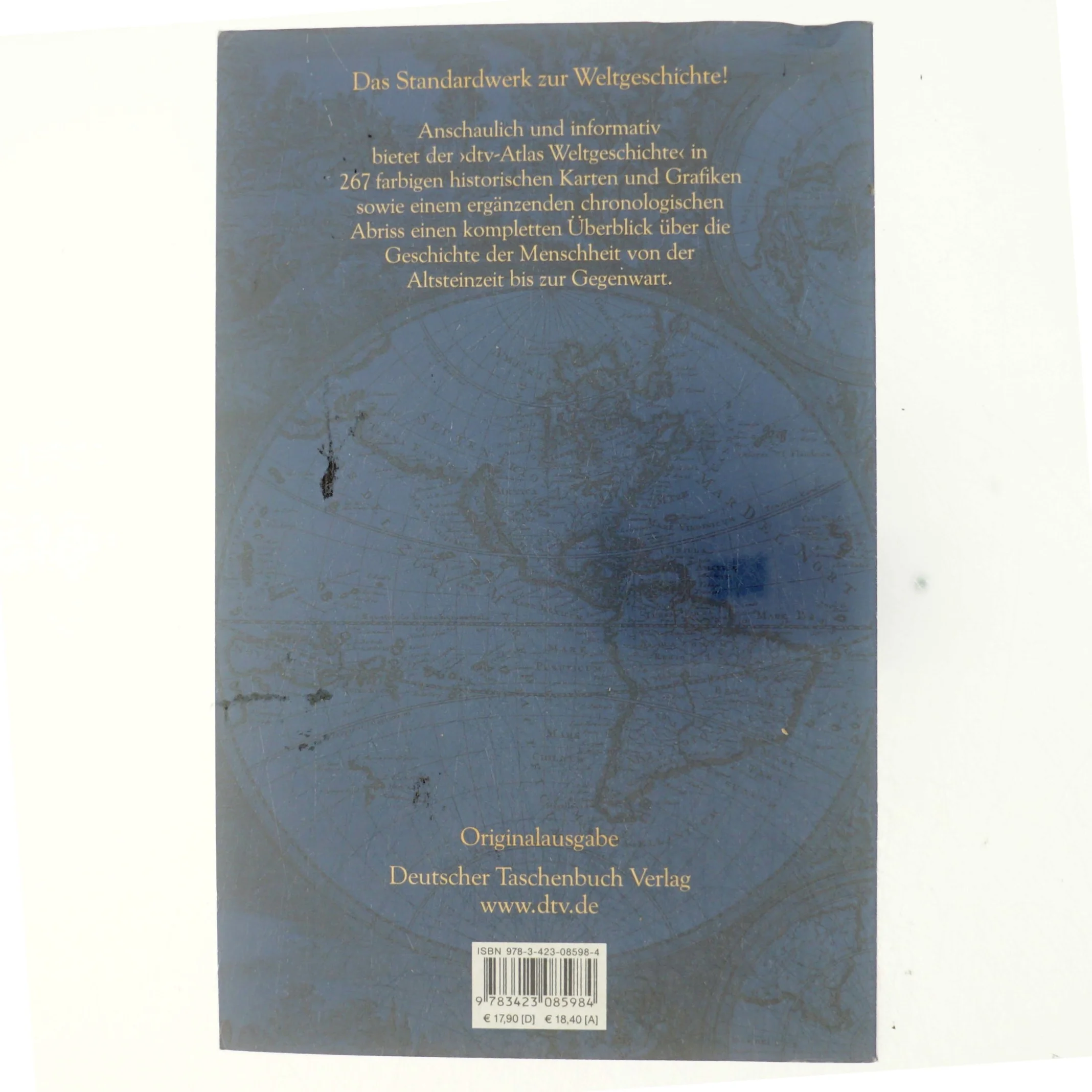 dtv-Atlas Weltgeschichte : von den Anfängen bis zur Gegenwart af Hermann Kinder (Bog)