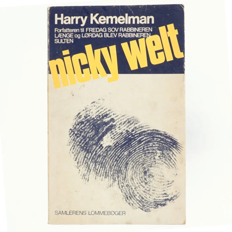Nicky Welt af Harry Kemelman