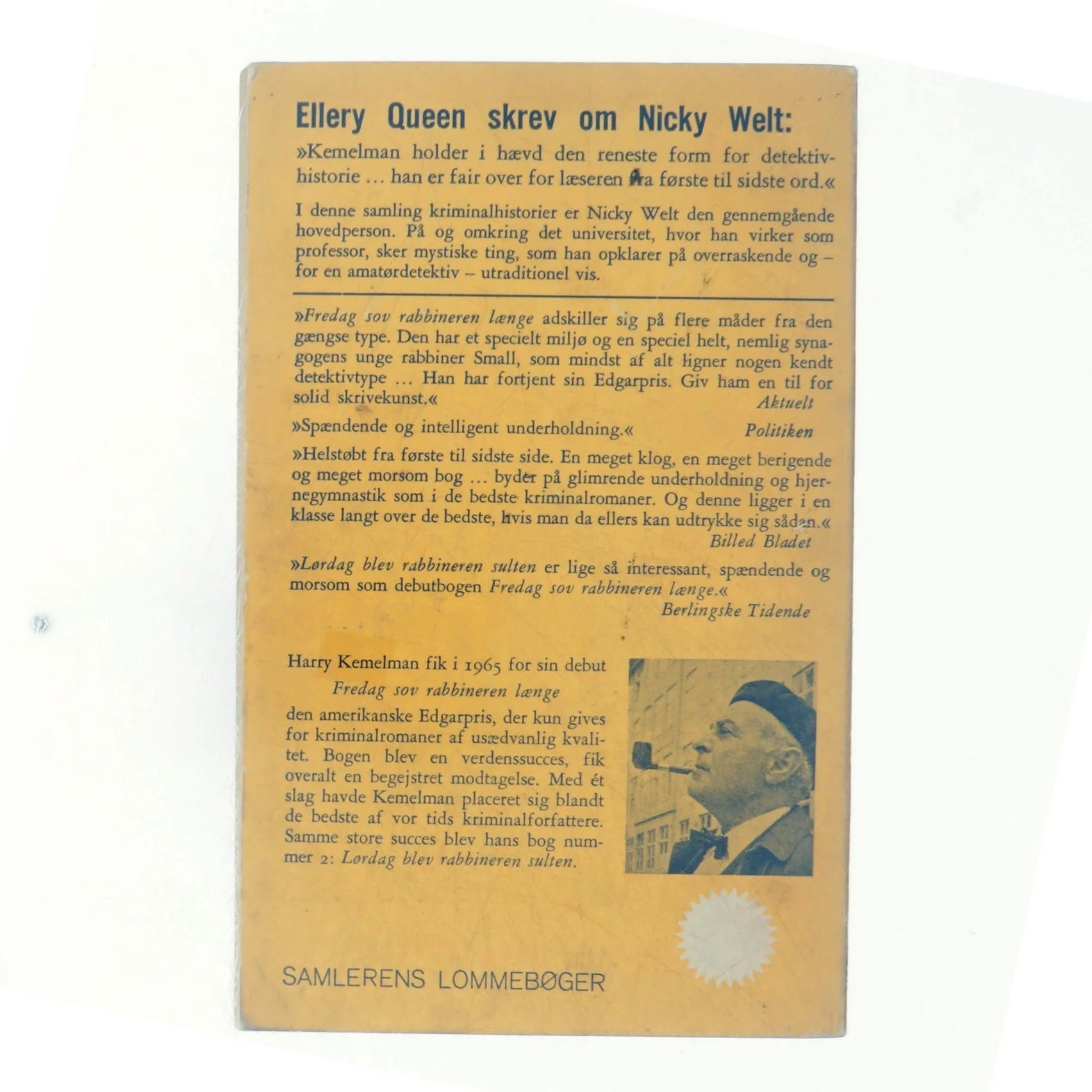 Nicky Welt af Harry Kemelman