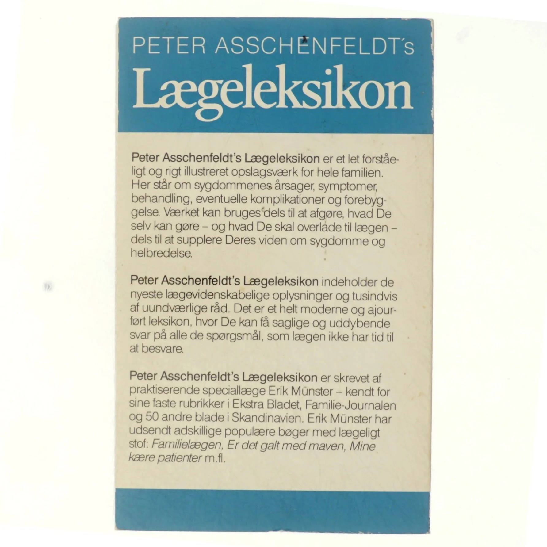 Lægeleksikon af Erik Münster