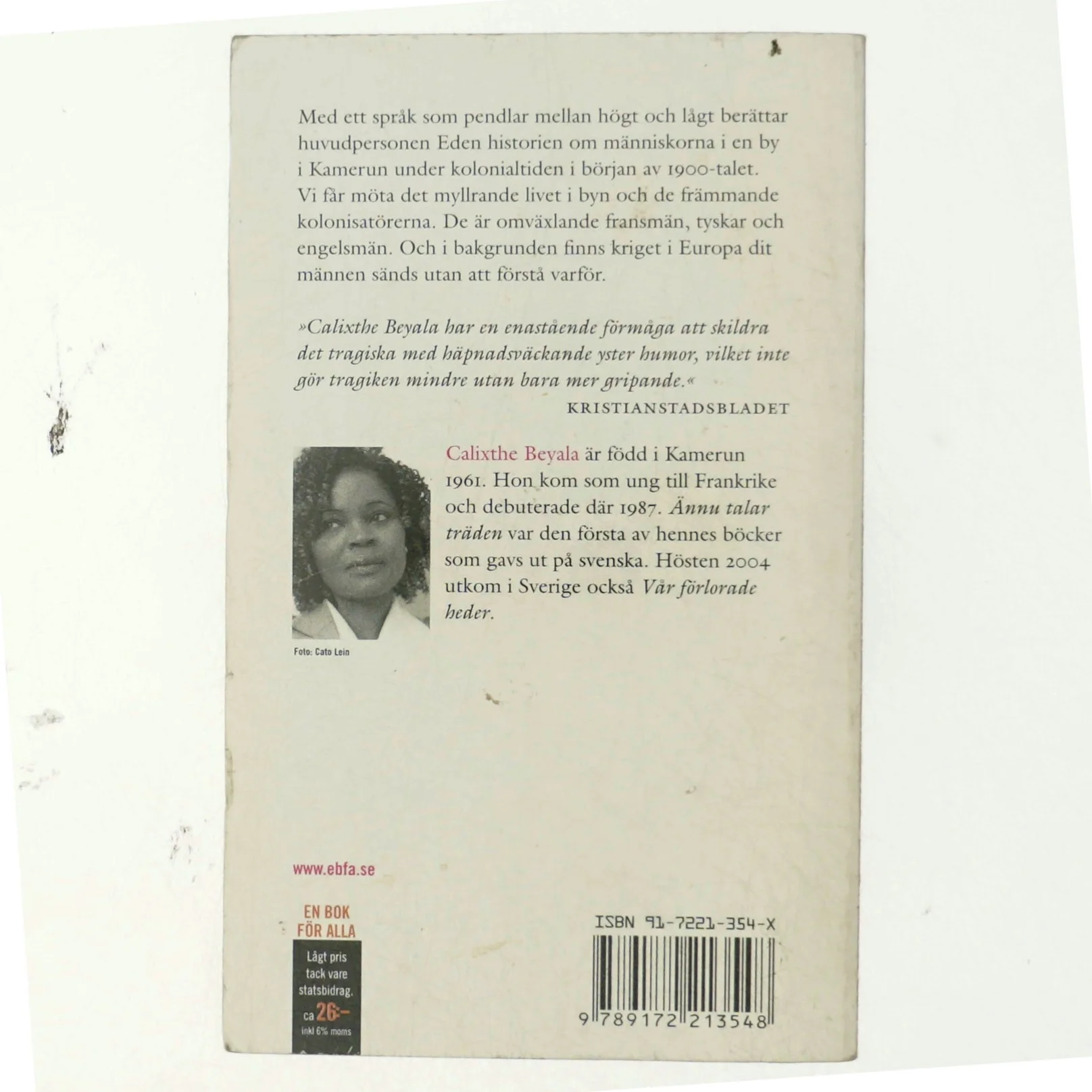 Ännu talar träden af Calixthe Beyala (Bog)