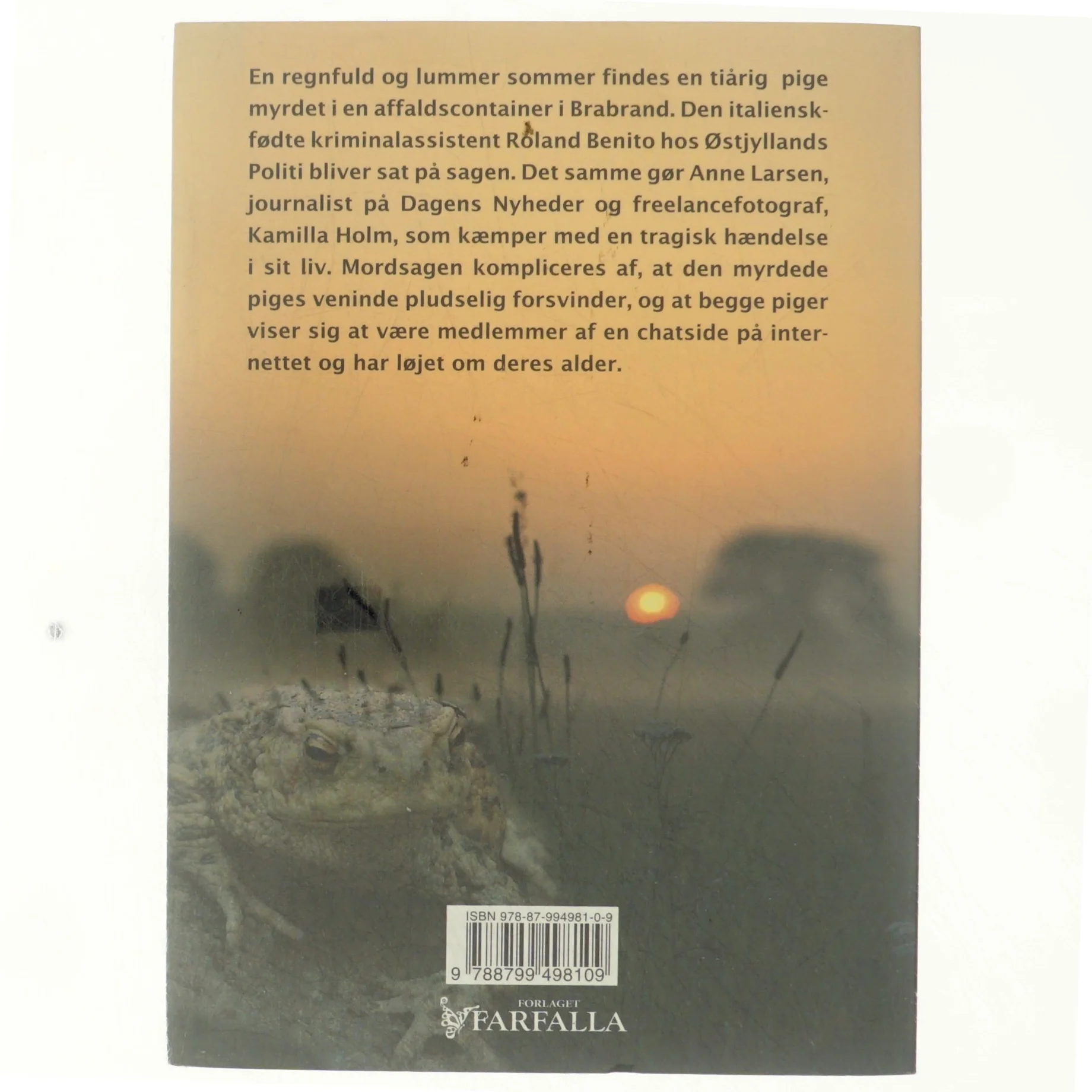 Dukkebarnet : kriminalroman af Inger Gammelgaard Madsen (Bog)