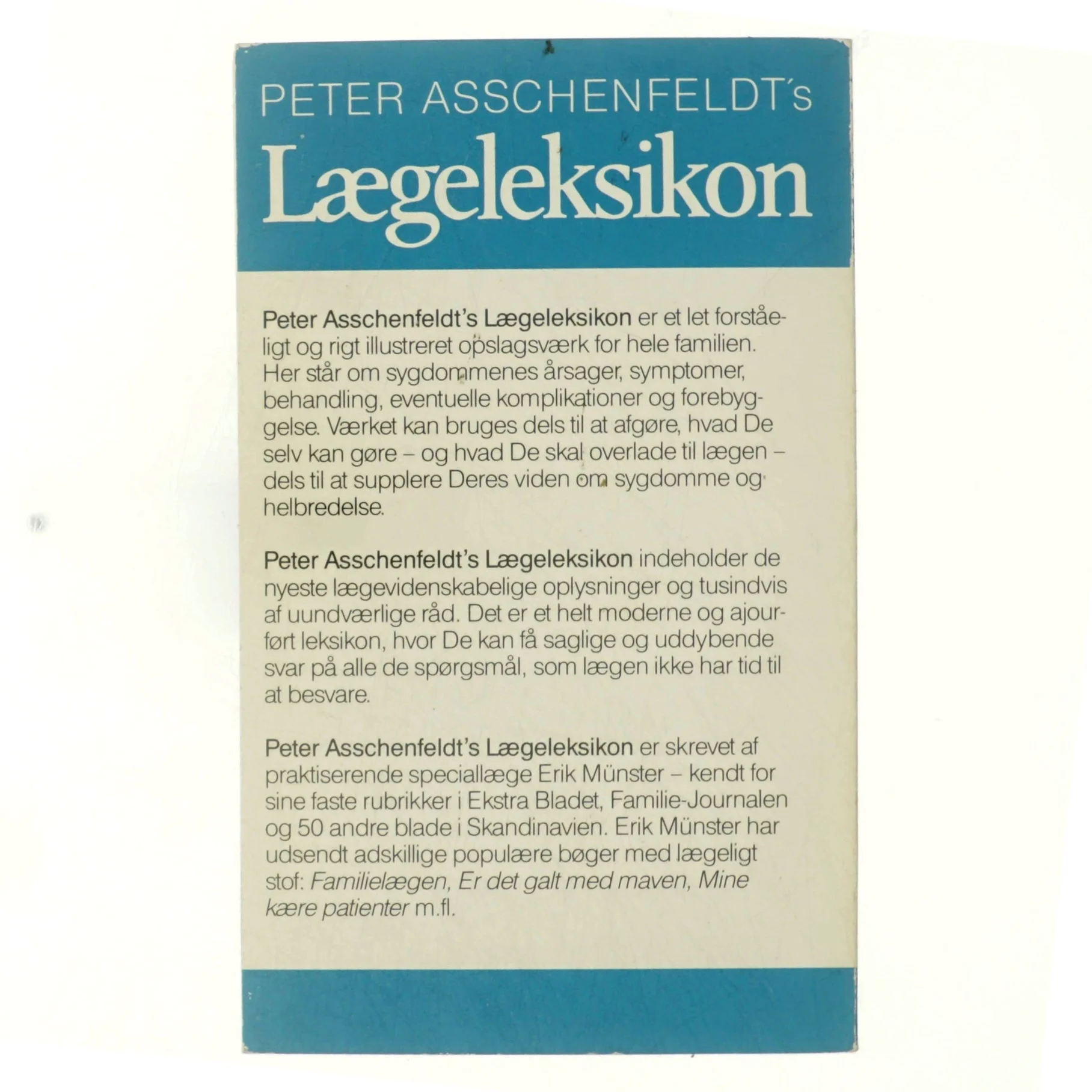 Lægeleksikon af Erik Münster