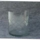 Lysestage // glas (str. 12 x 10 cm)
