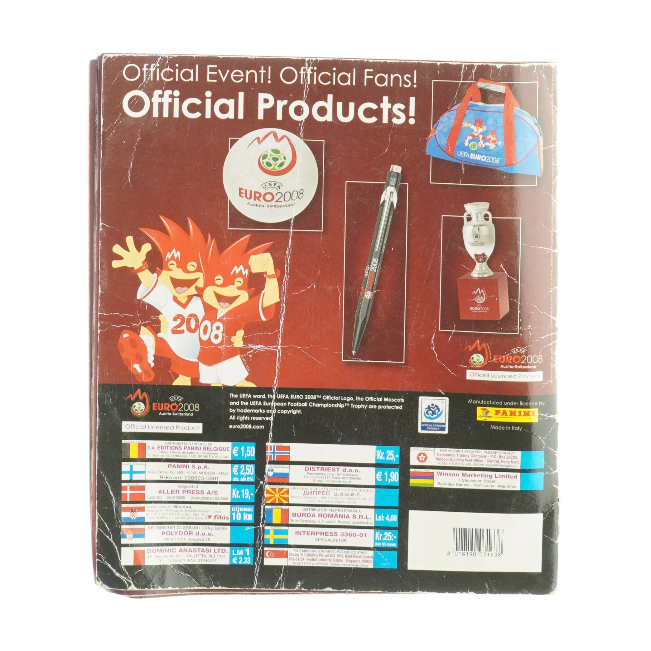 Euro 2008 - Austria-Switzerland (Blad)