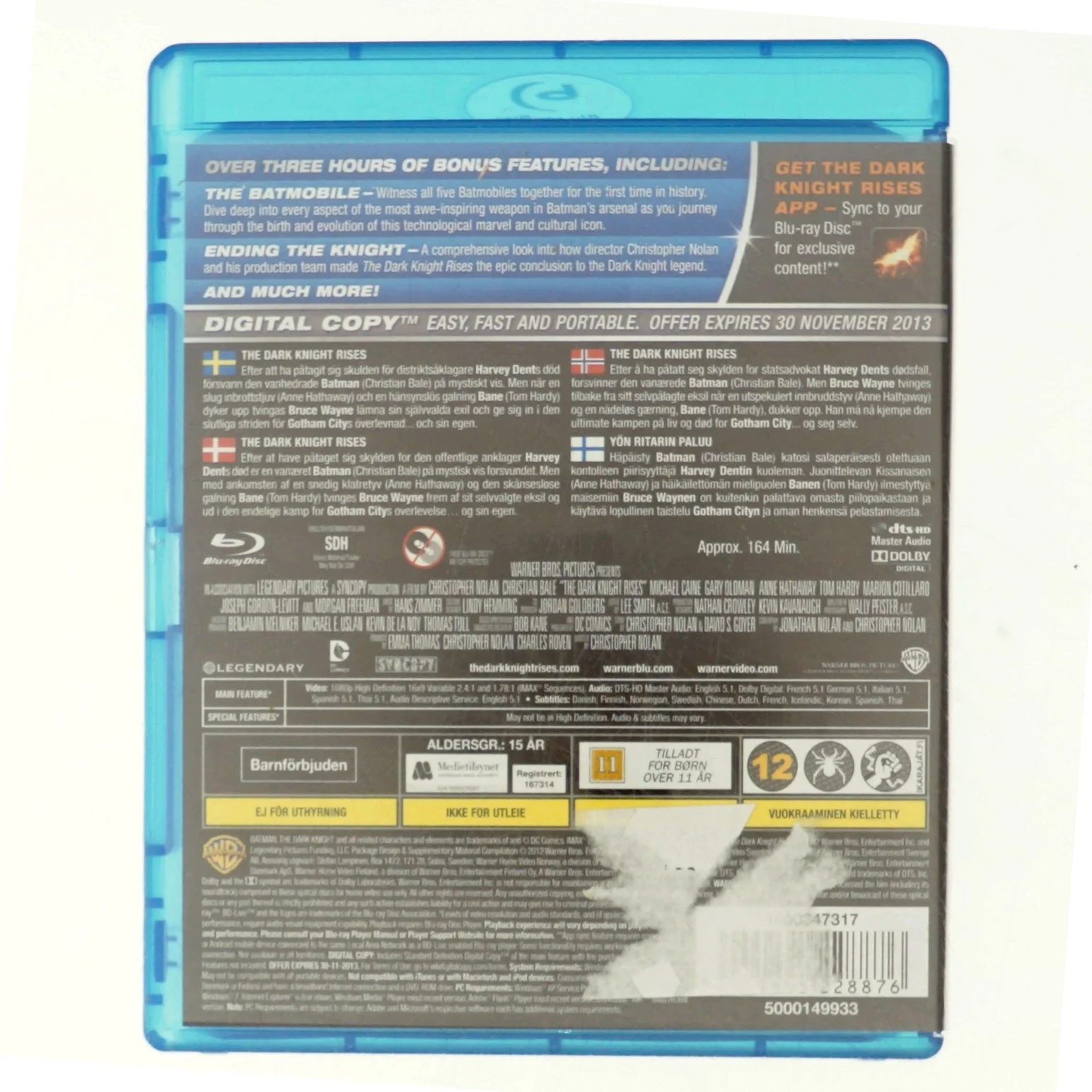 Batman, the dark knight rises 