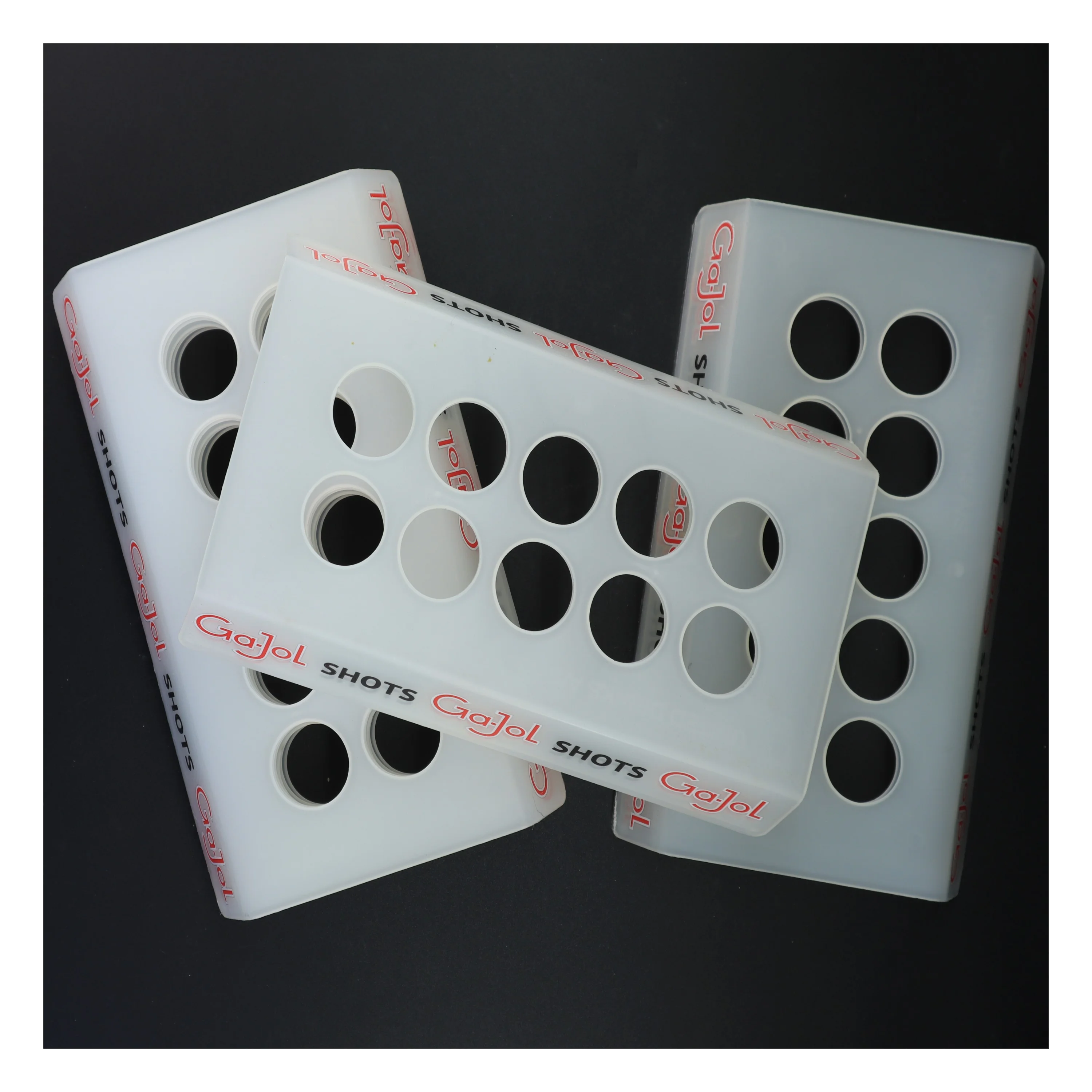 GaJol Shots Plastholder (str. 27 x 16 komma 5 x 4 cm)