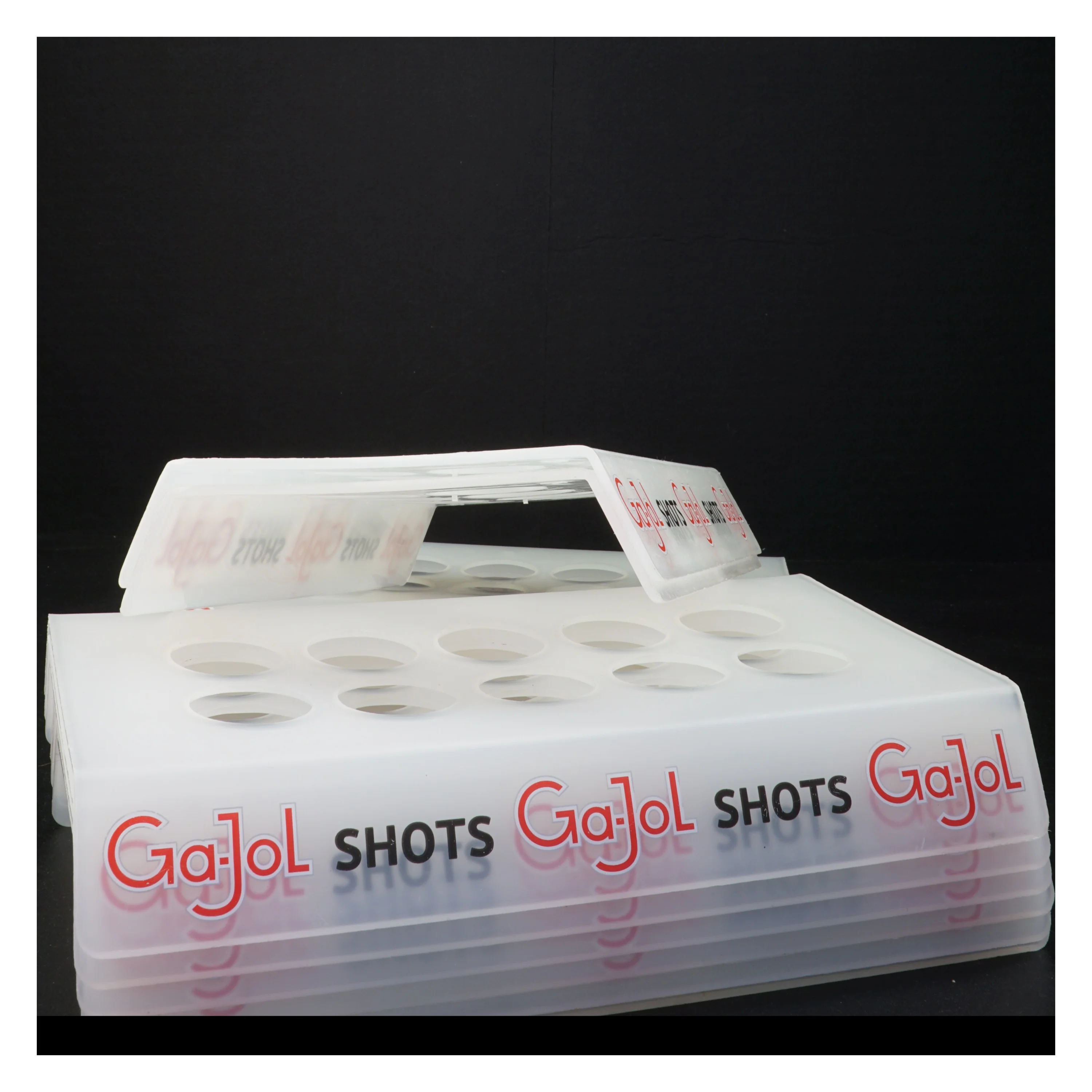GaJol Shots Plastholder (str. 27 x 16 komma 5 x 4 cm)
