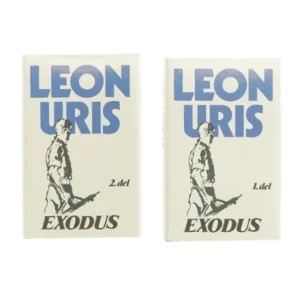 Exodus del 1 og 2 af Leon Uris (Bog)