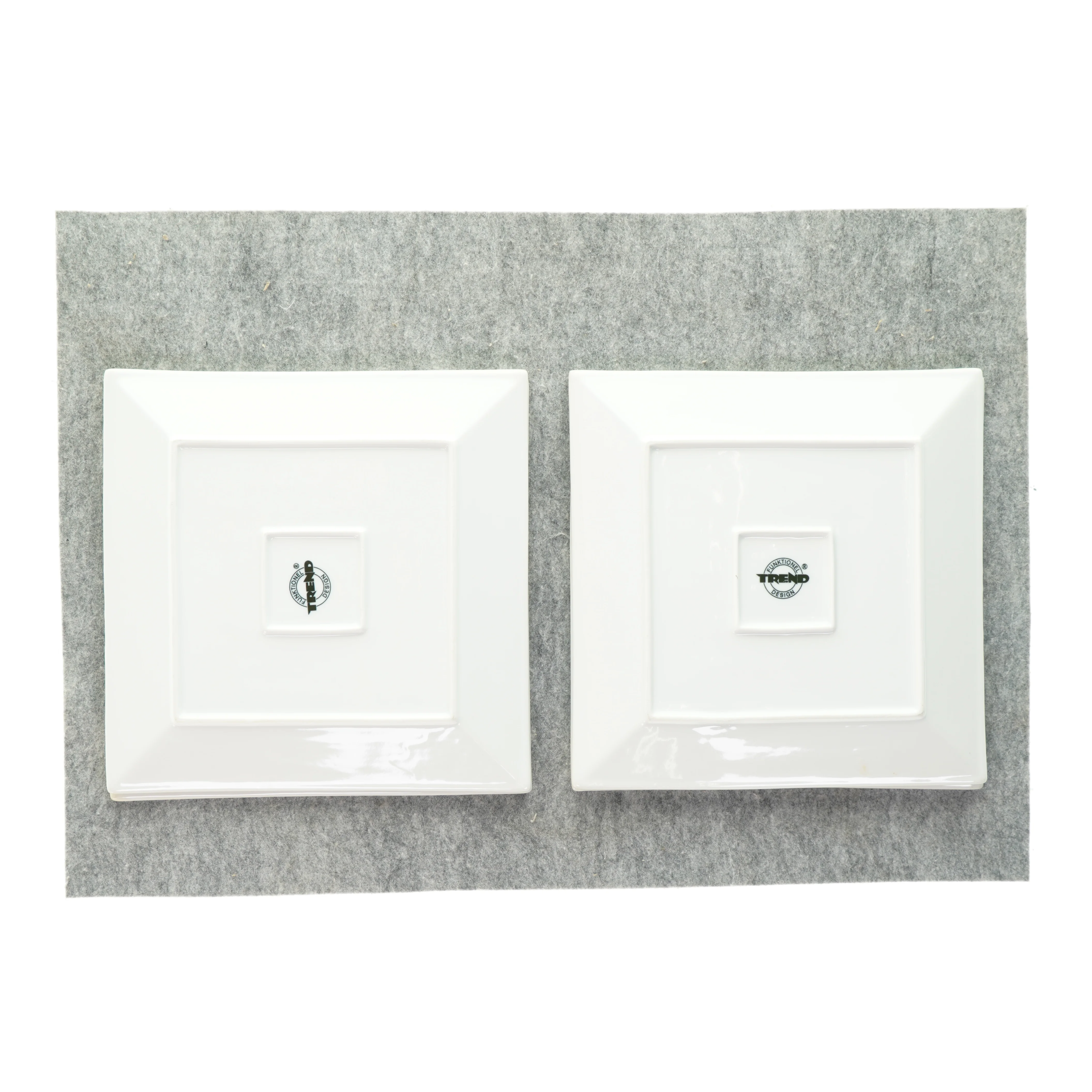 Tallerkner (4 stk) fra Trend (str. LB: 26x26 cm)