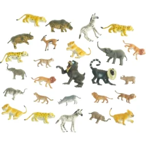 Samling af dyrefigurer