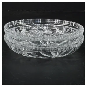 Krystalglas skåle (2) (str. Ø 16 cm)