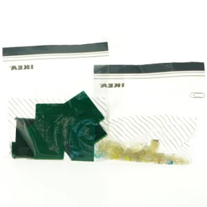 Byggeklodser og små dele fra Lego (str. 0,22 kg)