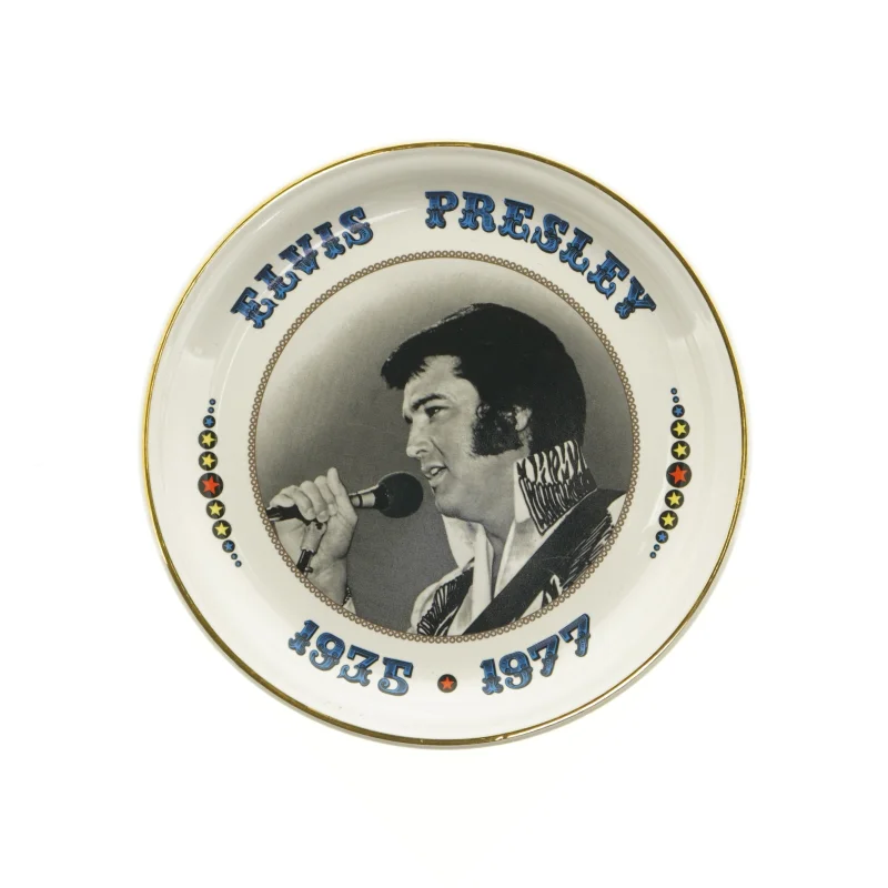Elvis Presley Samletallerken (str. O 26 cm)