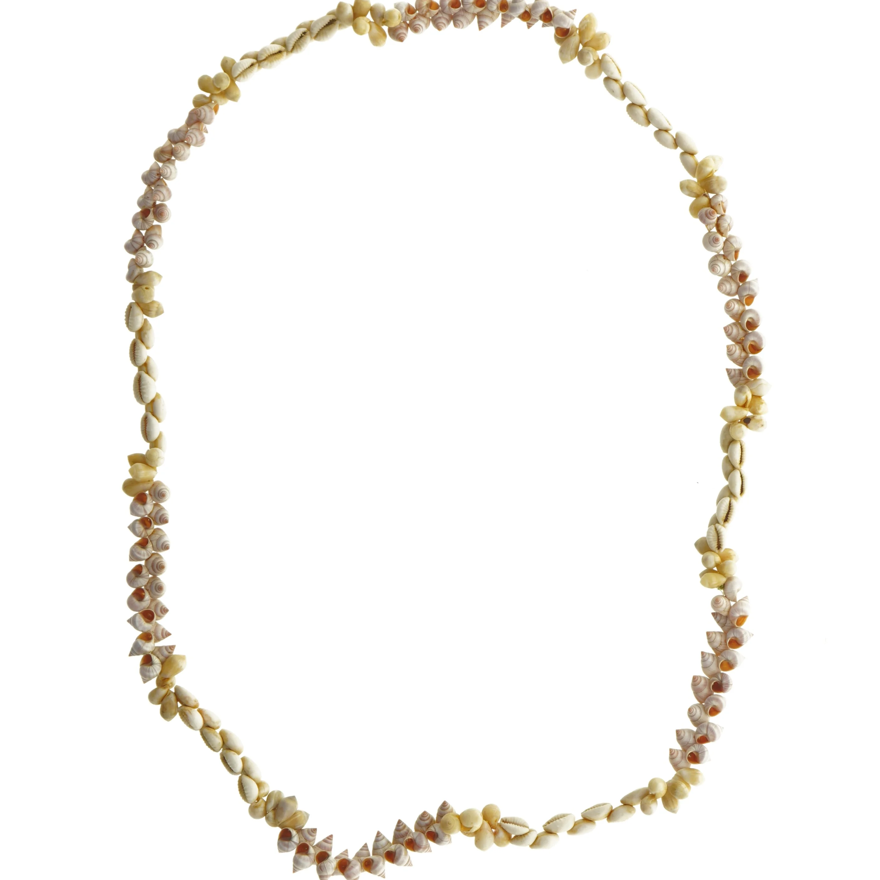 Smykke med strandskaller (str. O 33 cm)