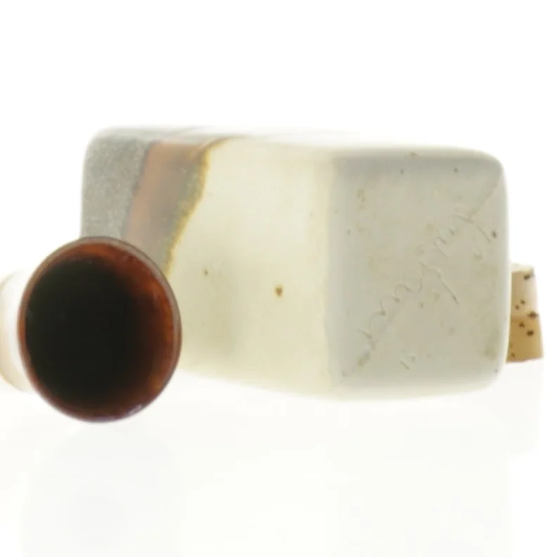 Keramik Sake Sæt (str. 13 x 5 cm og 5 x 4 cm)