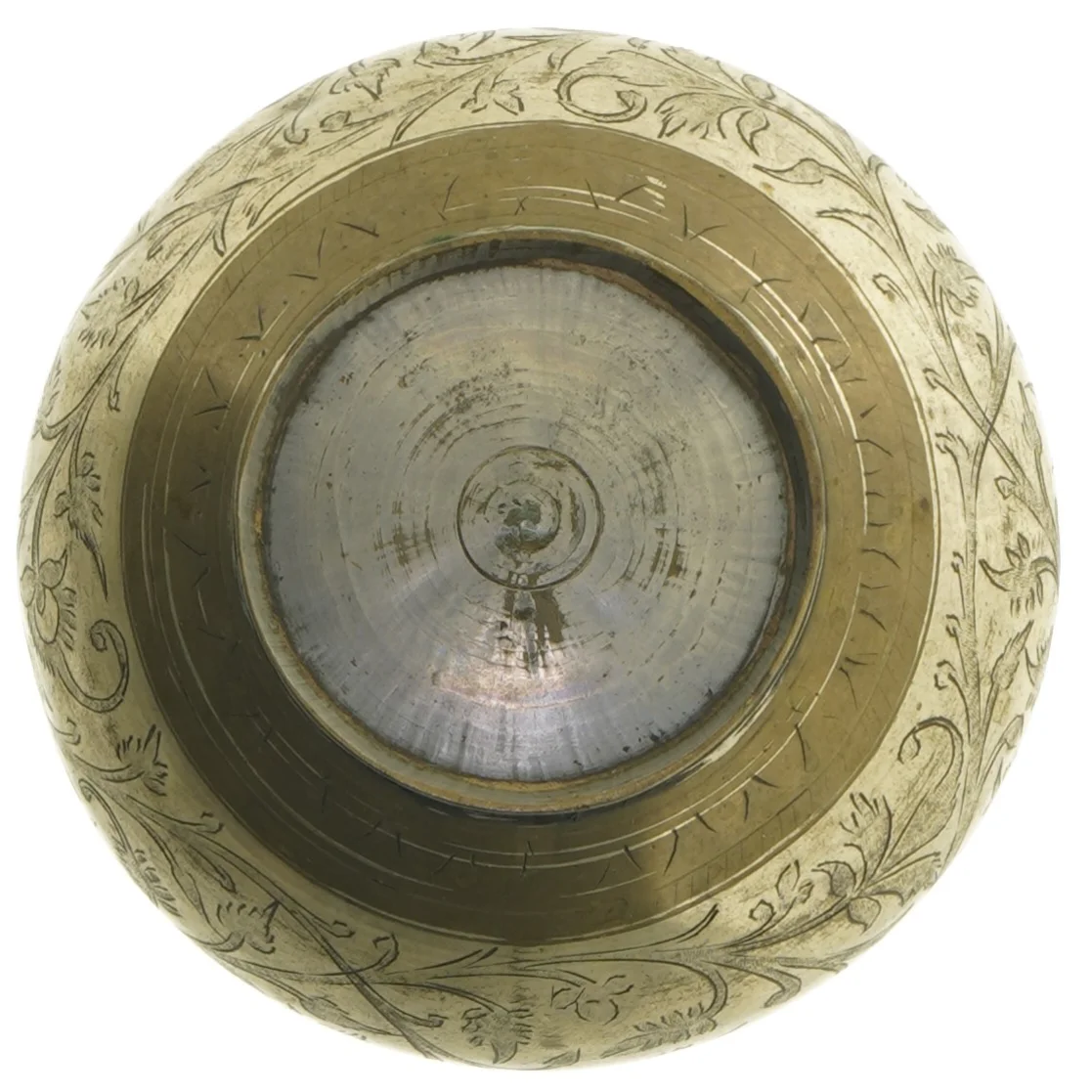 Messingvase (str. 12 x 14 cm)