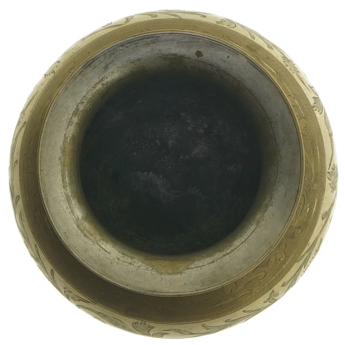 Messingvase (str. 12 x 14 cm)