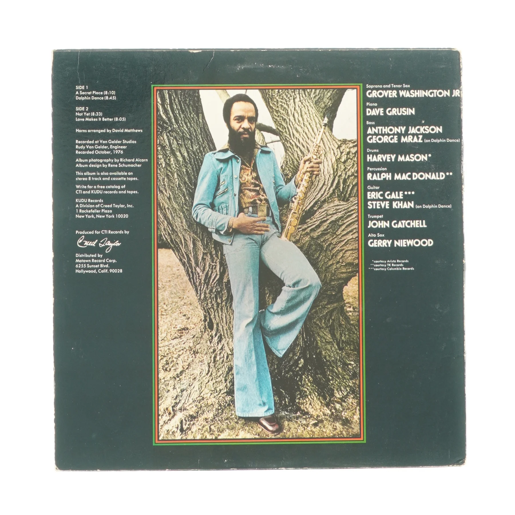 A secret place af Grover Washington Jr. fra LP