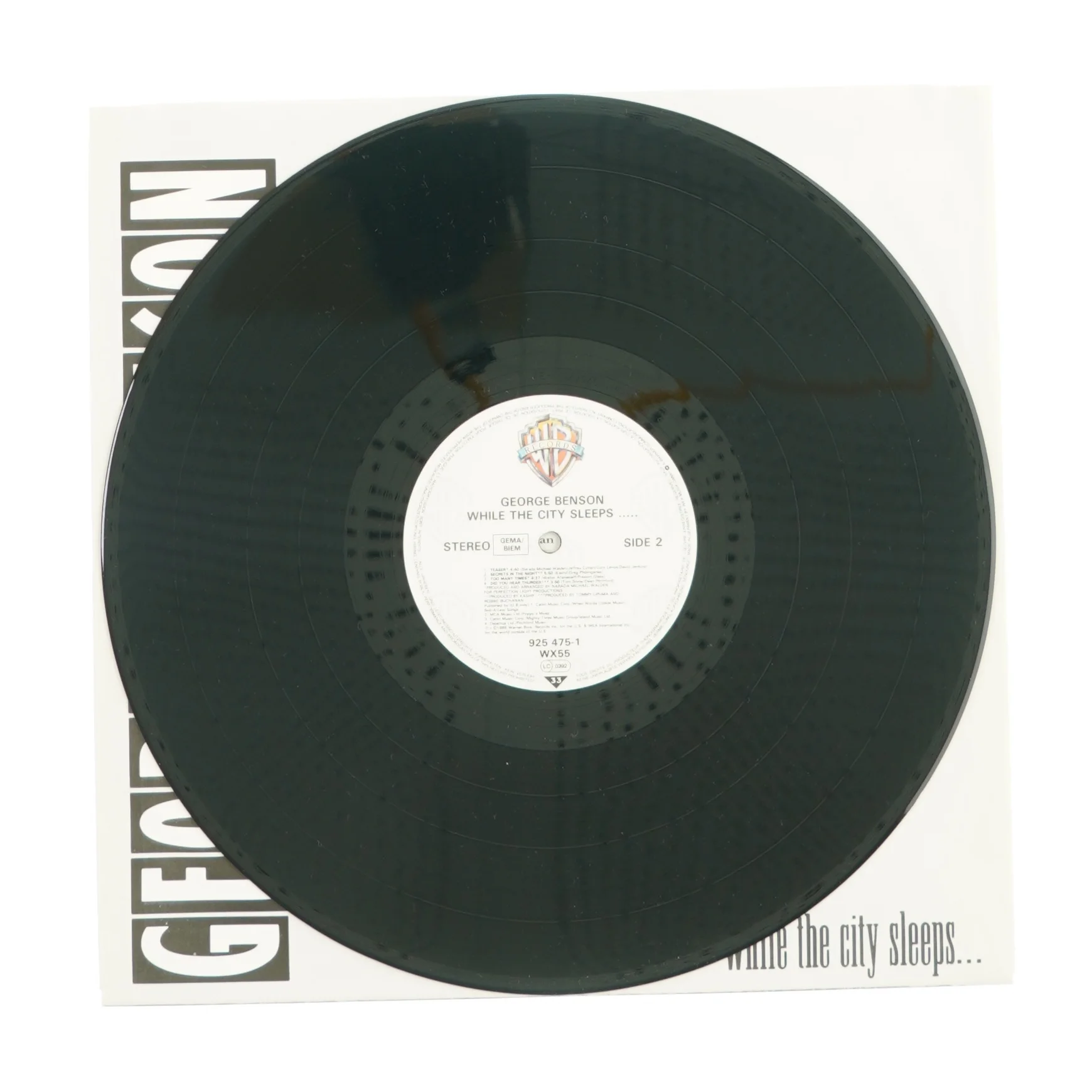 While the city sleeps... af George Benson fra LP