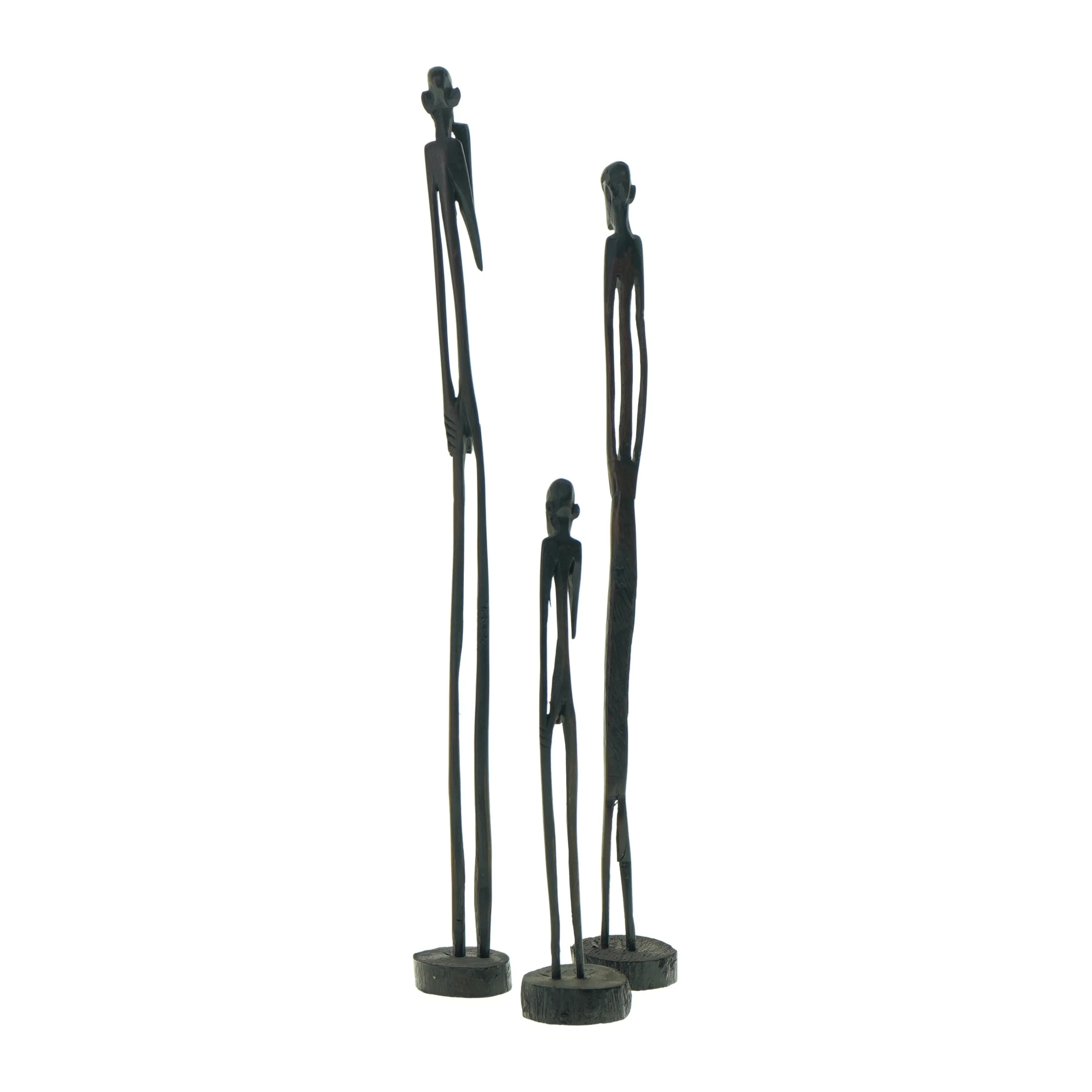 Dekorativ figurer (3 stk.)   (str. L: 20 og 30 og 34)