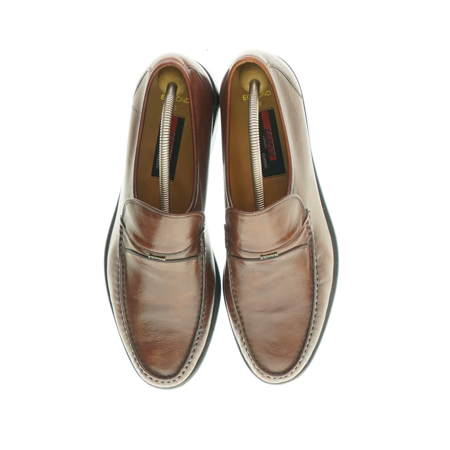 Sko i læder lloyd (str. 44,5)