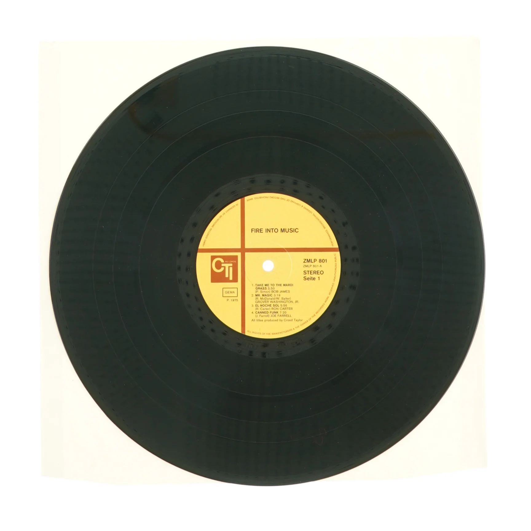 Fire into music fra LP