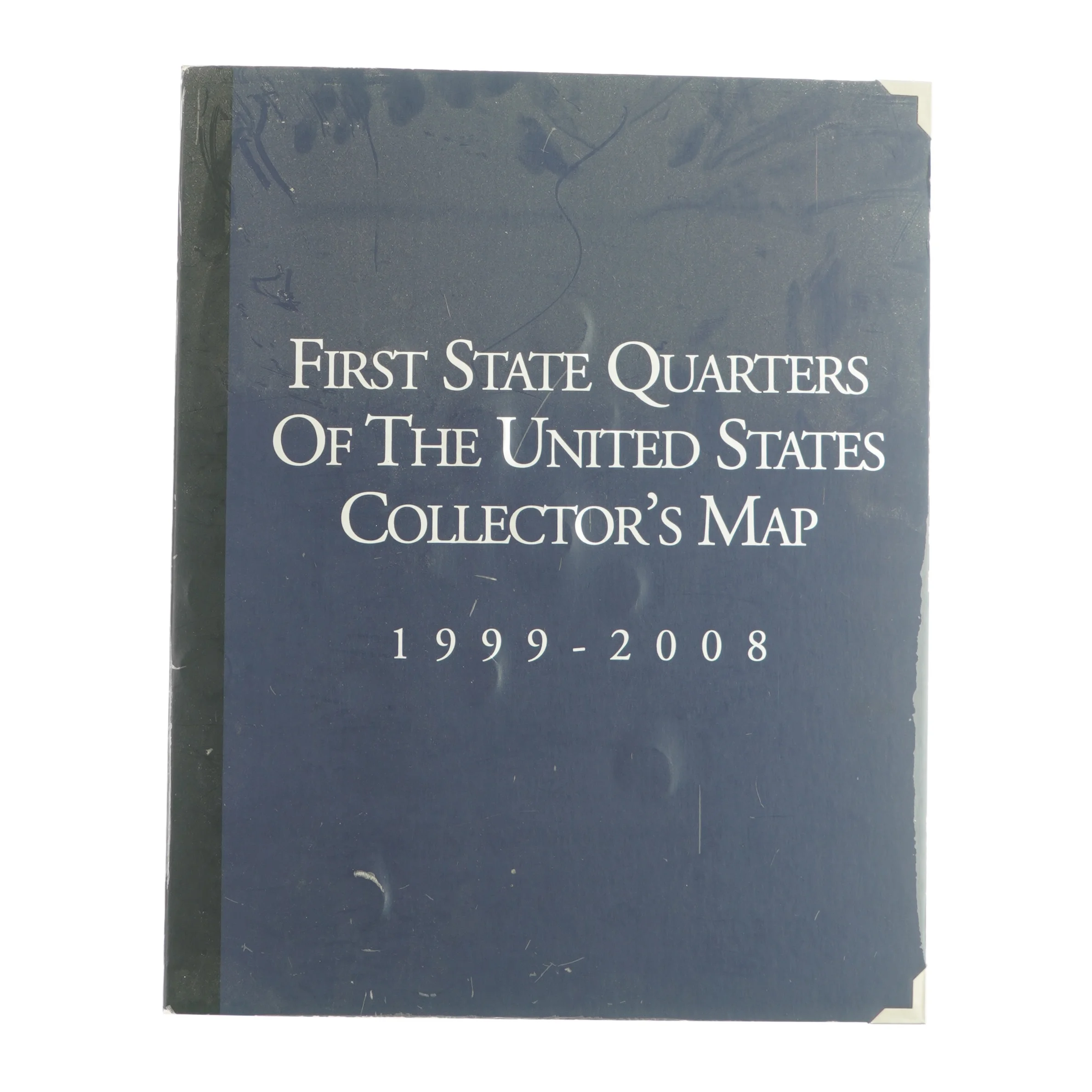 First state quarters of the united states collector´s map fra Bog (str. LB 44 35)