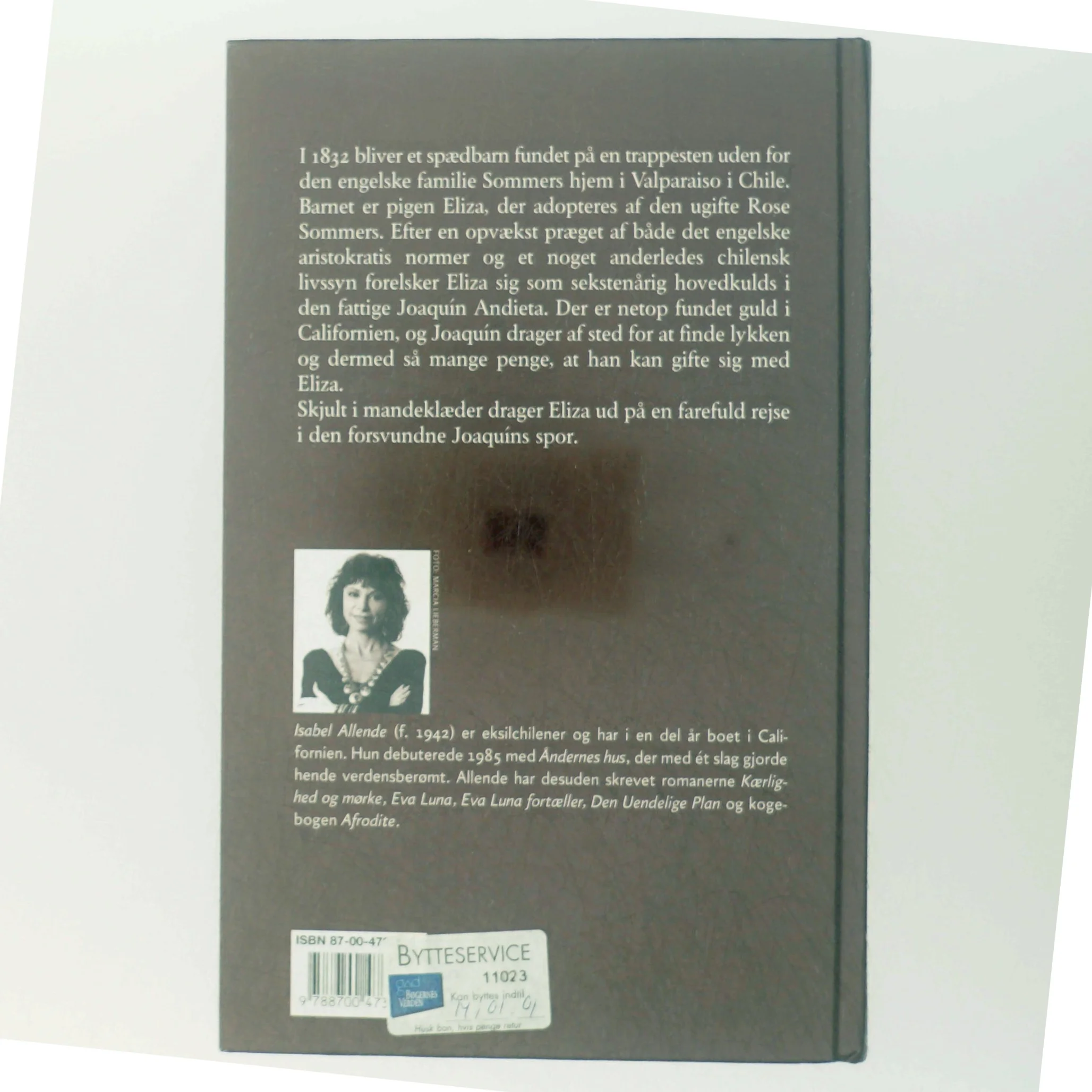 'Lykkens datter' af Isabel Allende (bog)