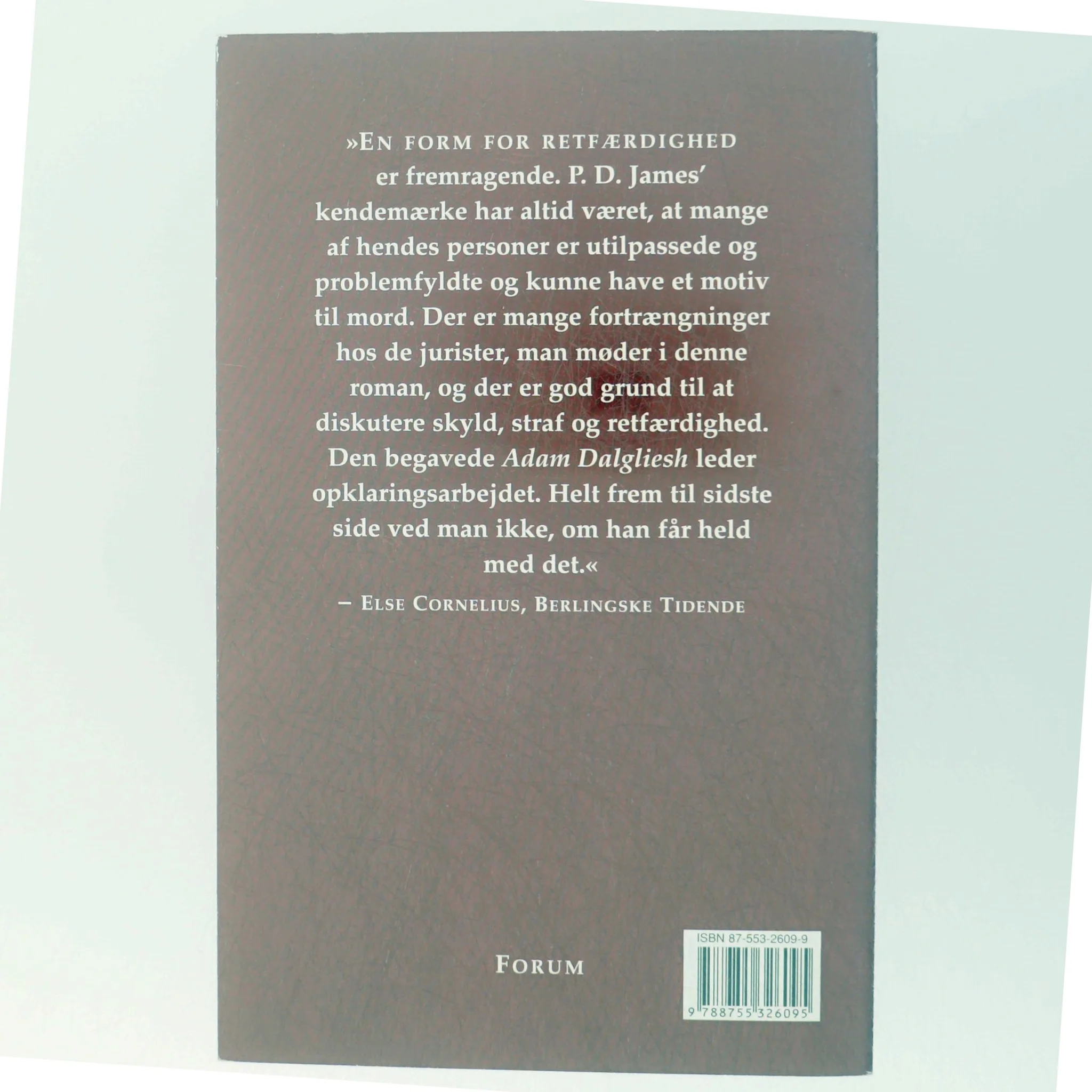 En form for retfærdighed : roman af P. D. James (Bog)