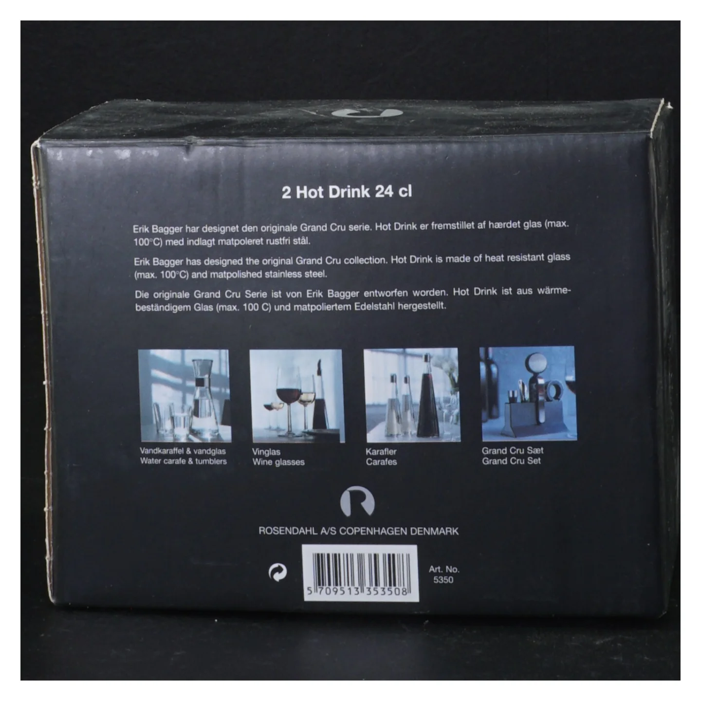 Grand Cru termokrus fra Rosendahl (str. 11 x 7 cm)