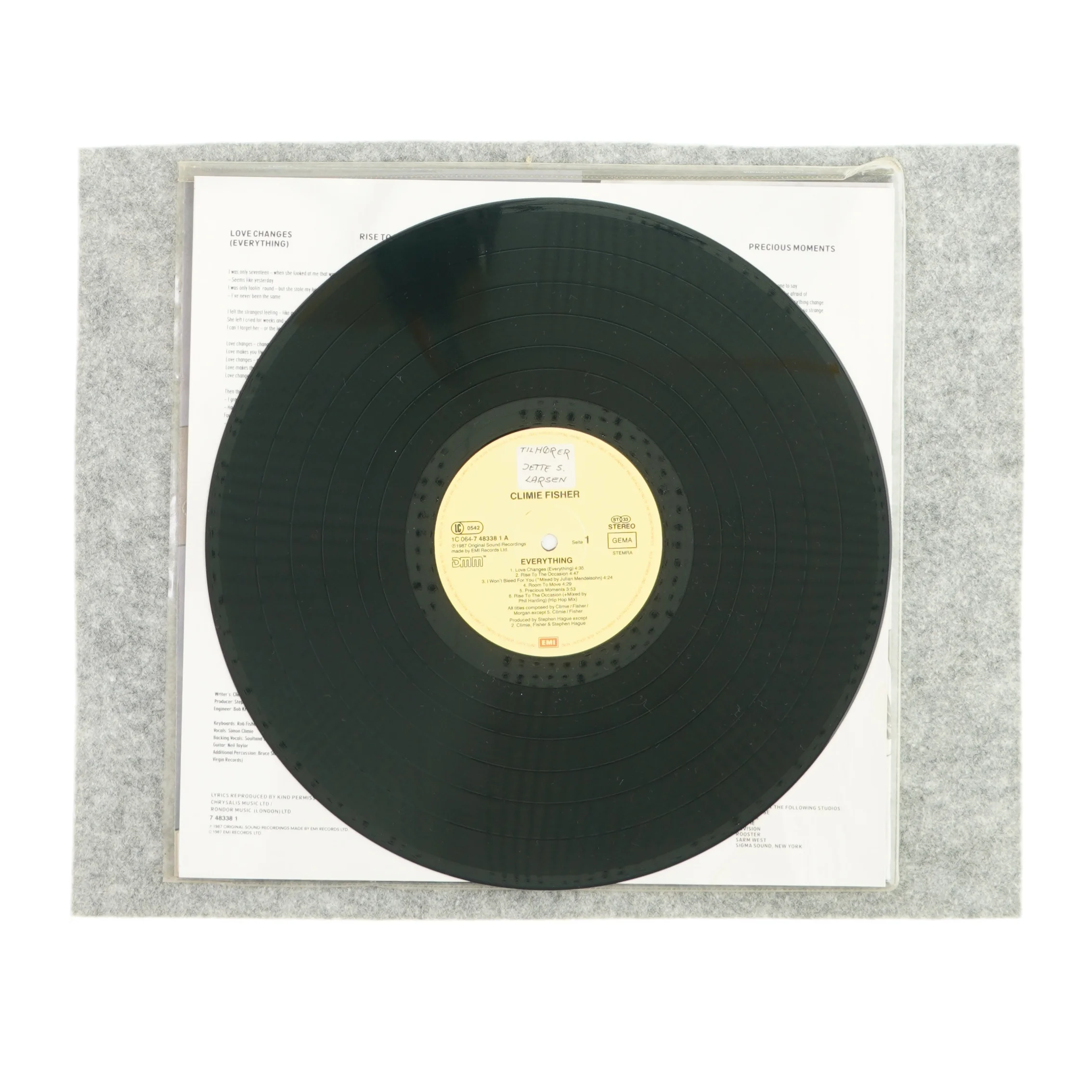 Climie Fischer - Everything (LP)