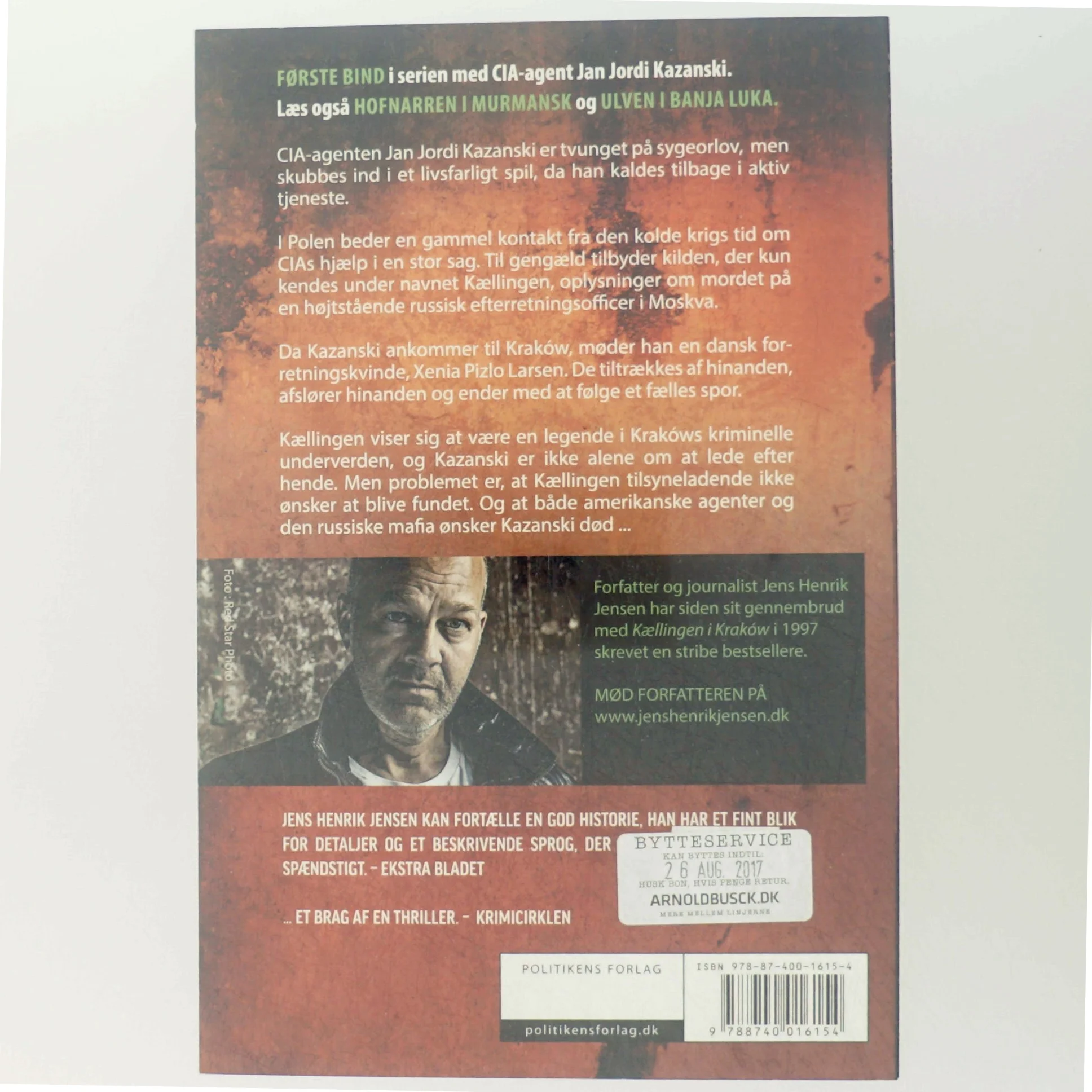 Kællingen i Kraków af Jens Henrik Jensen (f. 1963) (Bog)