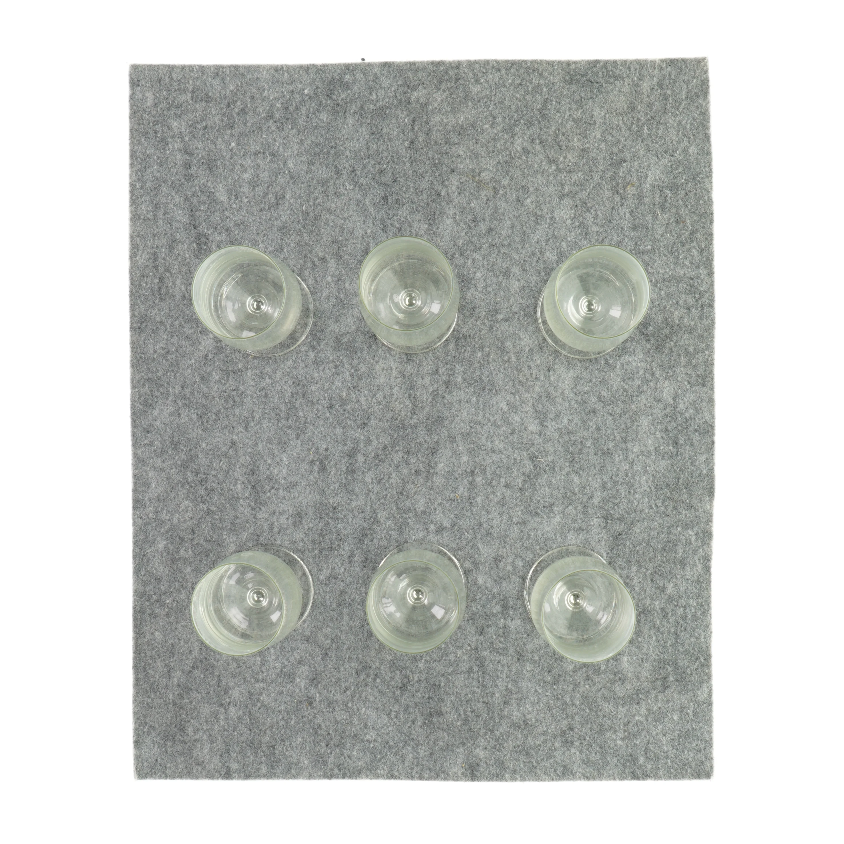 Hvidvinsglas (6 stk) fra Lausitz (str. HØ 17x5,5 cm)