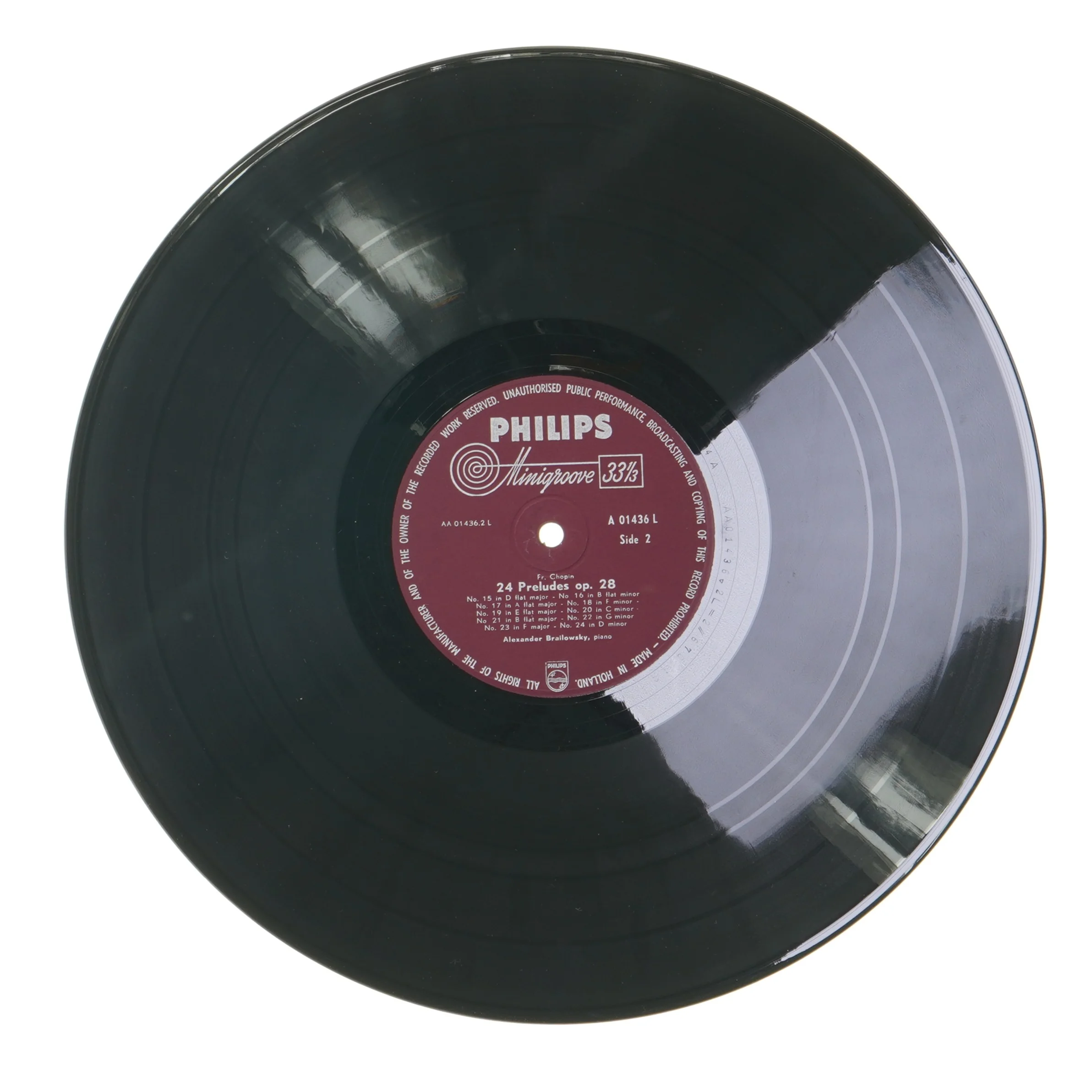 Chopin 24 Préludes Op. 28 LP fra Philips