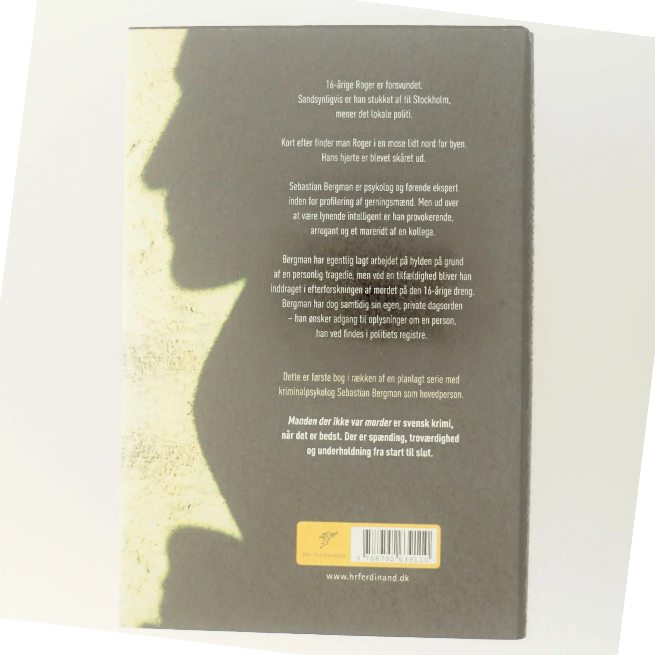 Manden der ikke var morder af Michael Hjorth (f. 1963-05-13) (Bog)