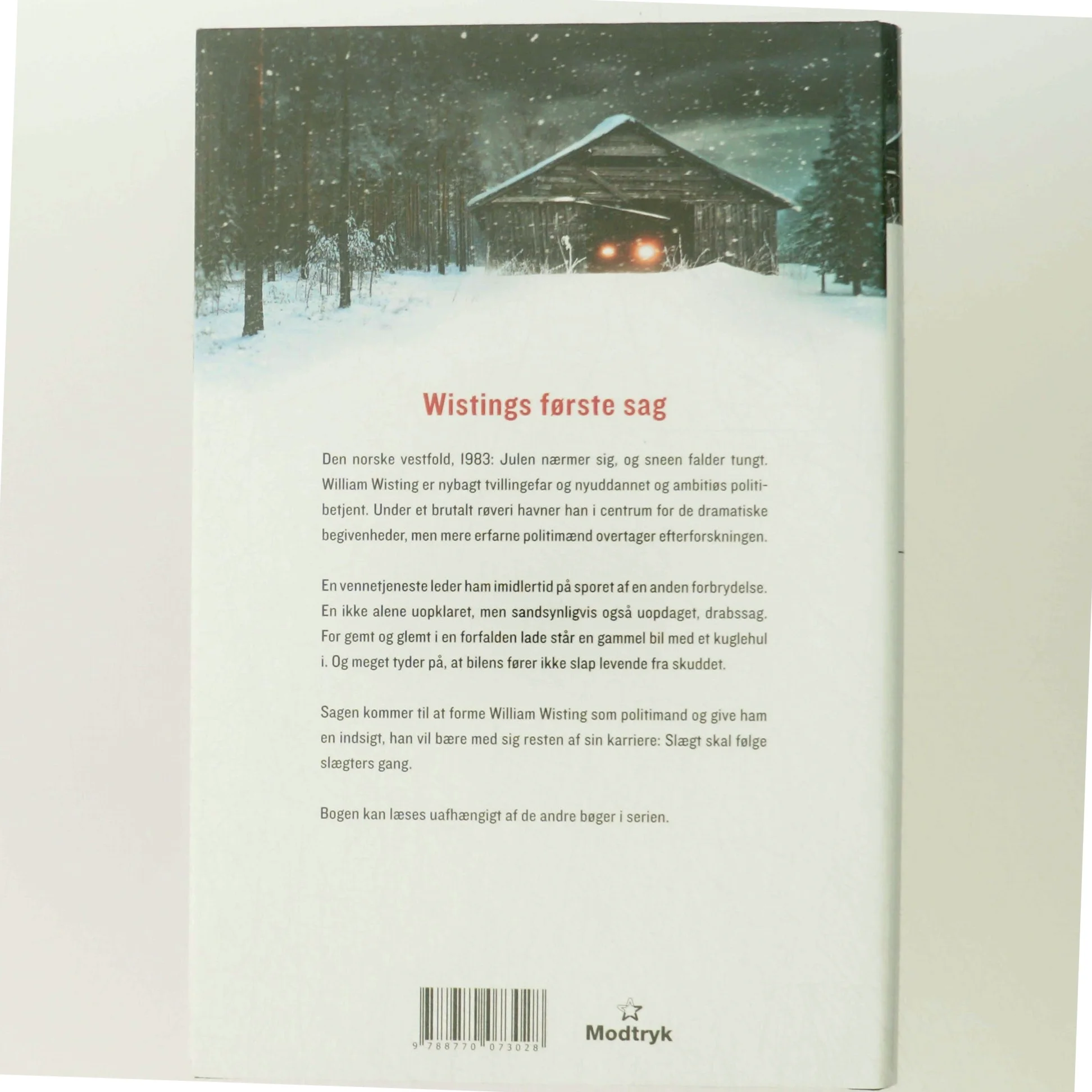 'Når det mørkner' af Jørn Lier Horst (bog)