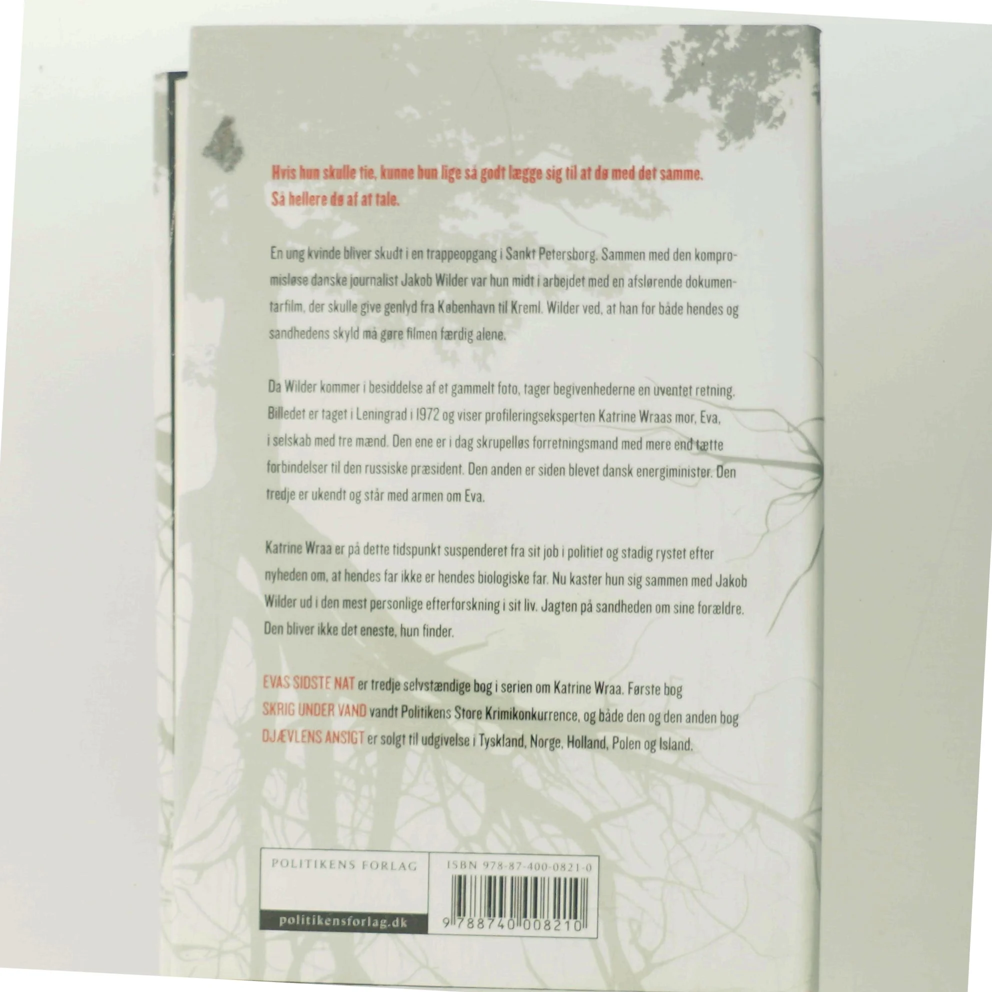 Evas sidste nat (Bog)