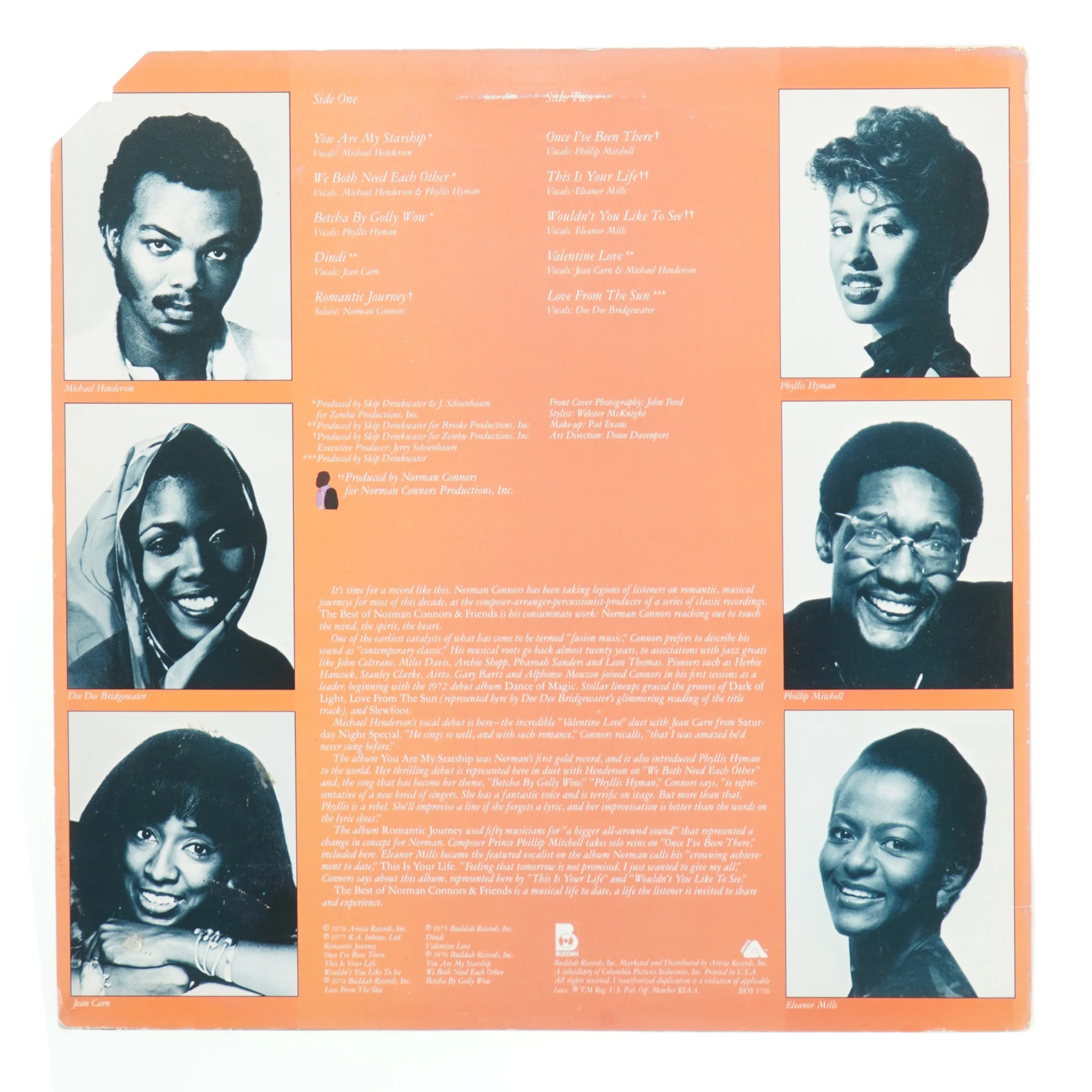 Norman Connors & Friends LP fra Buddah