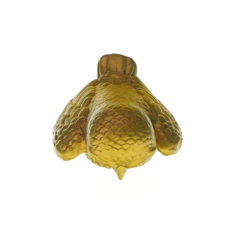 Dekorativ uglefigur  (str. LBH:6x8x8cm)